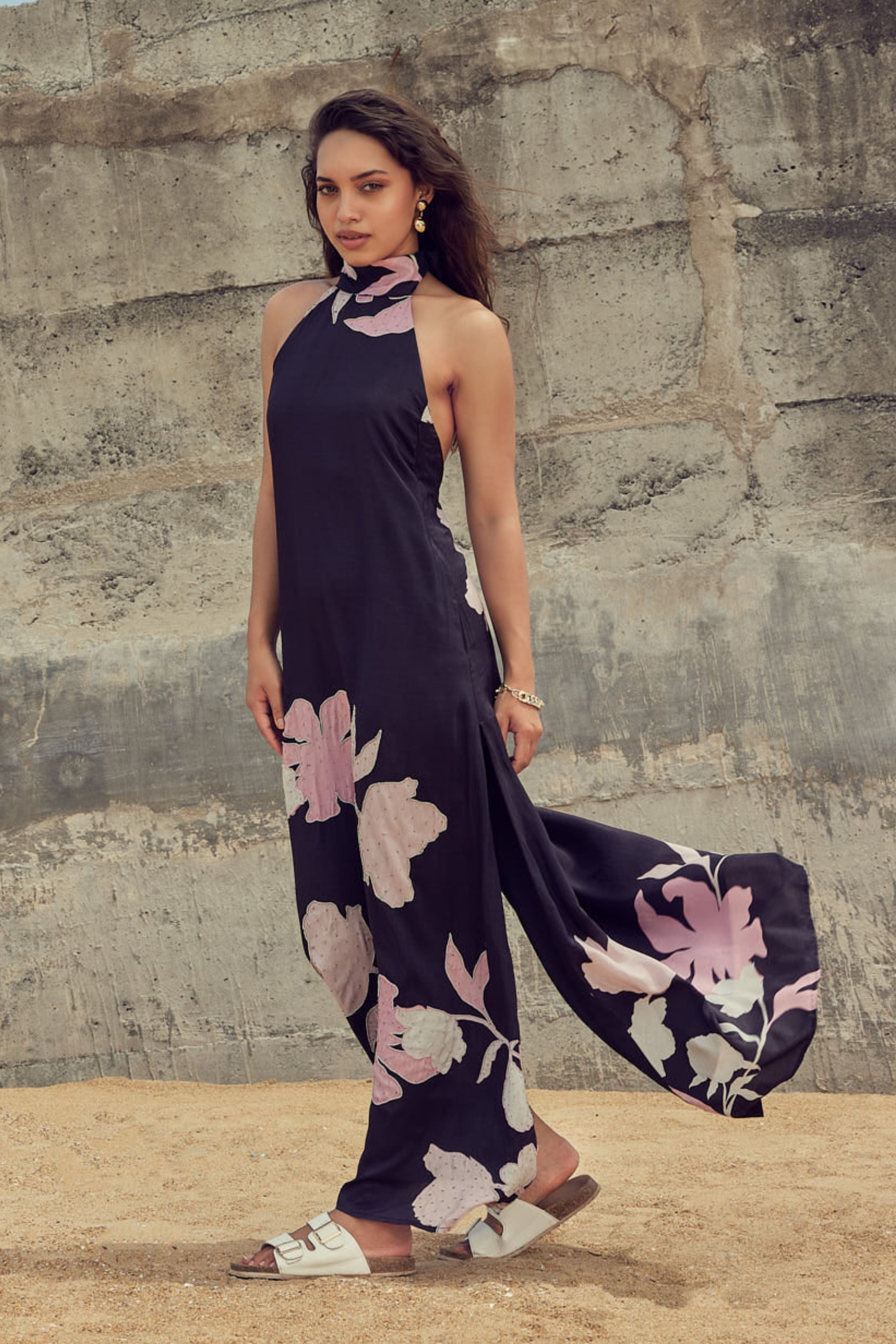 Midnight Bloom Maxi