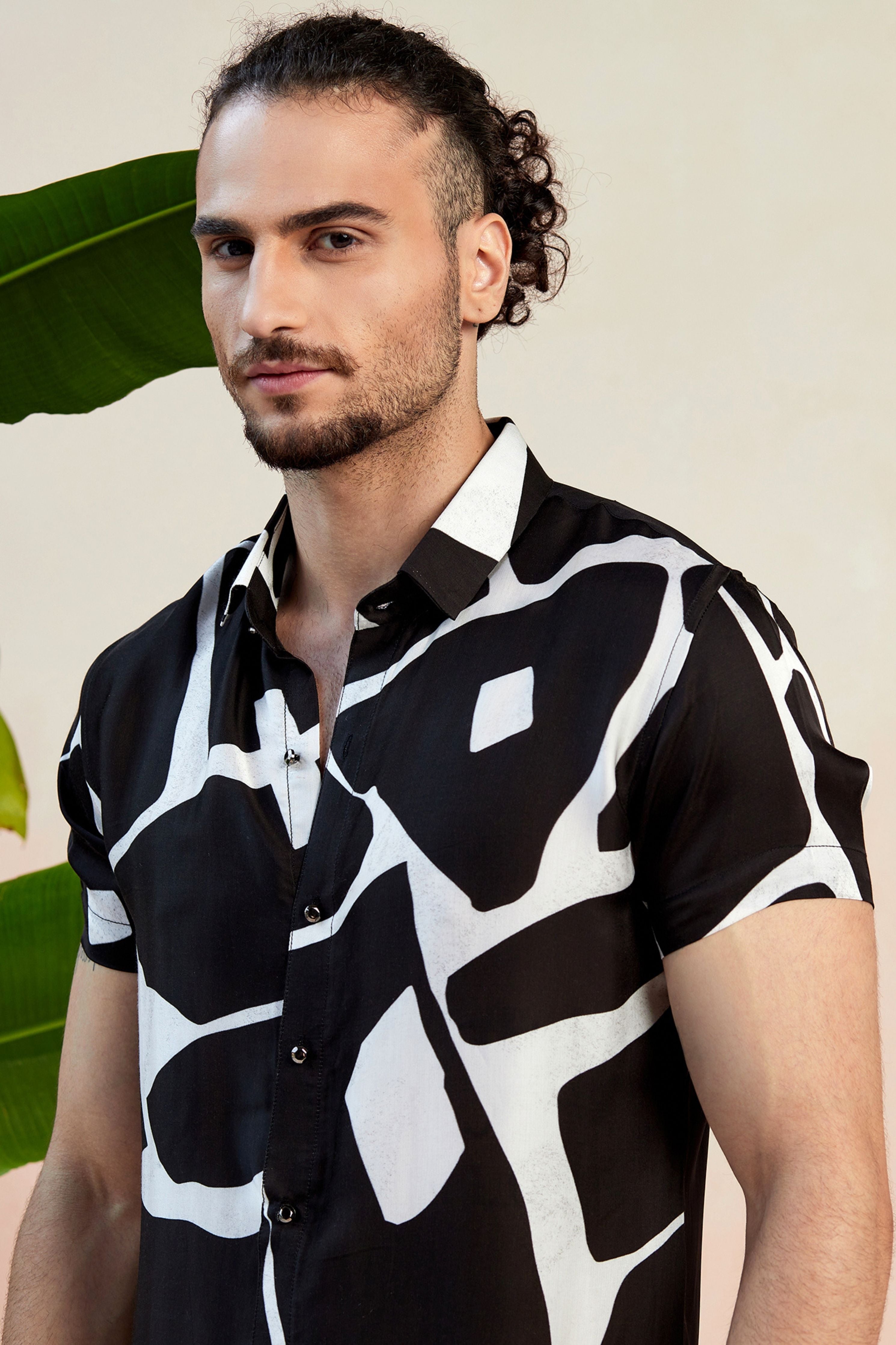 Bold Black Printed