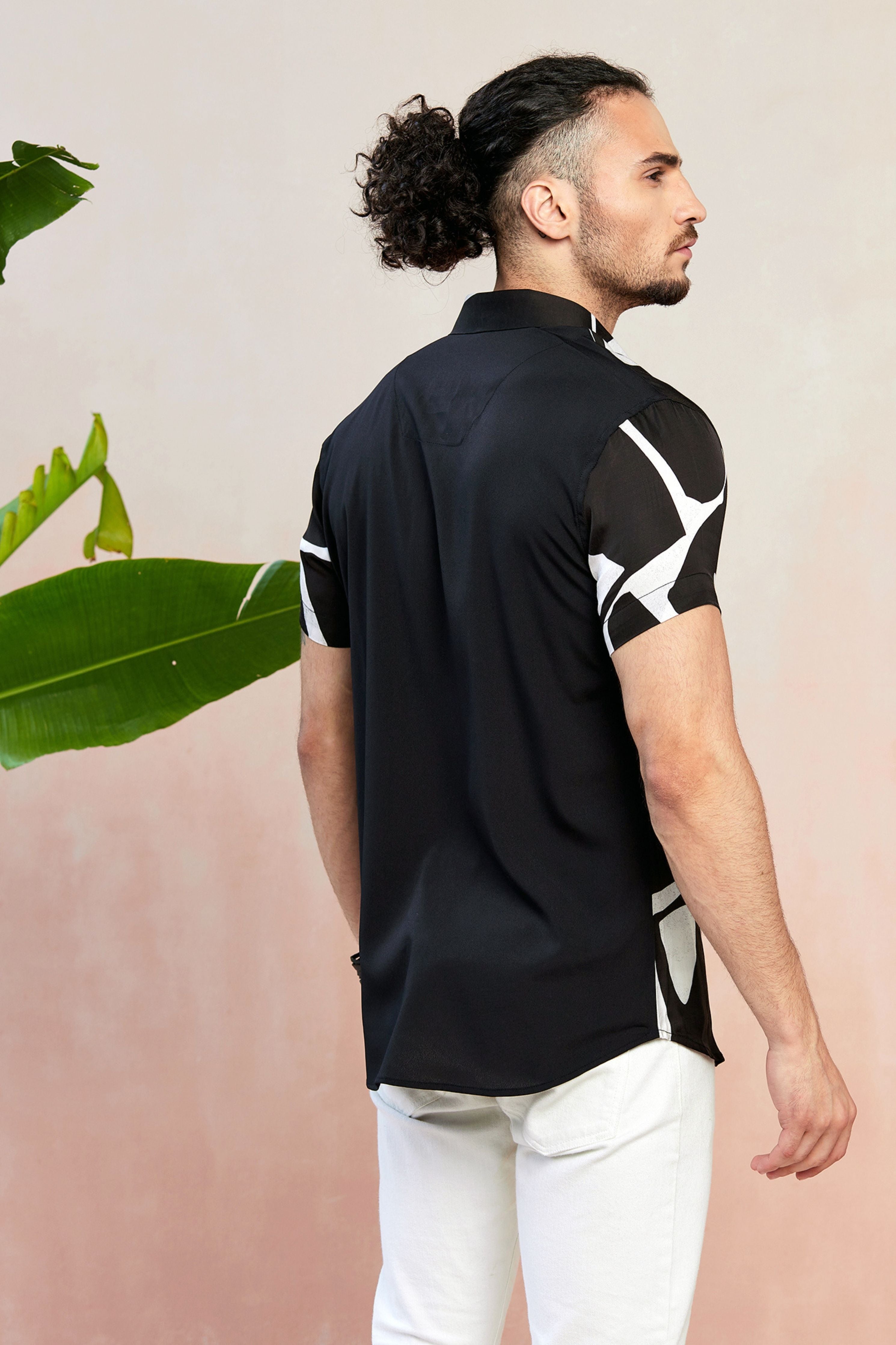 Bold Black Printed