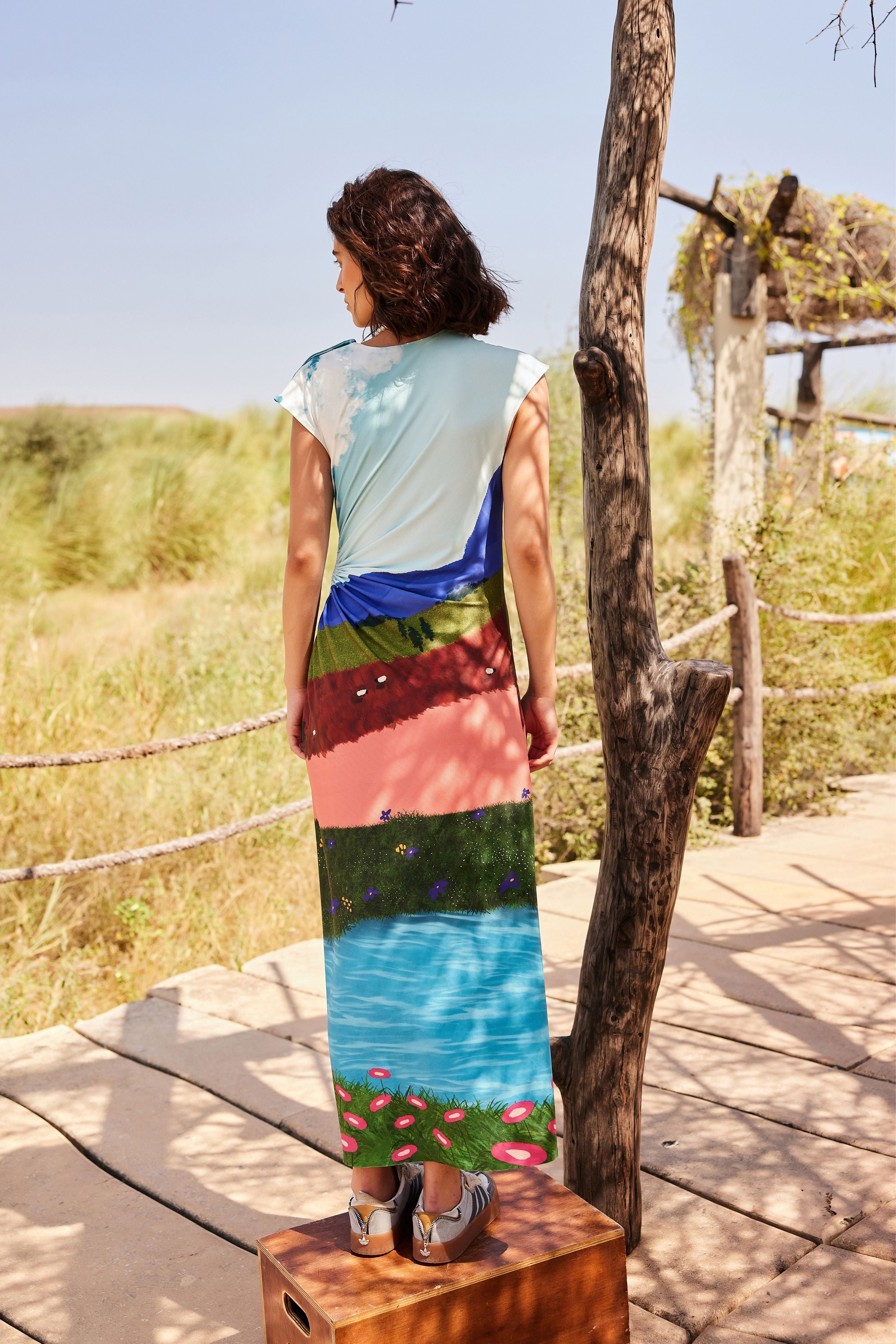 Twirls & Tulips Dress