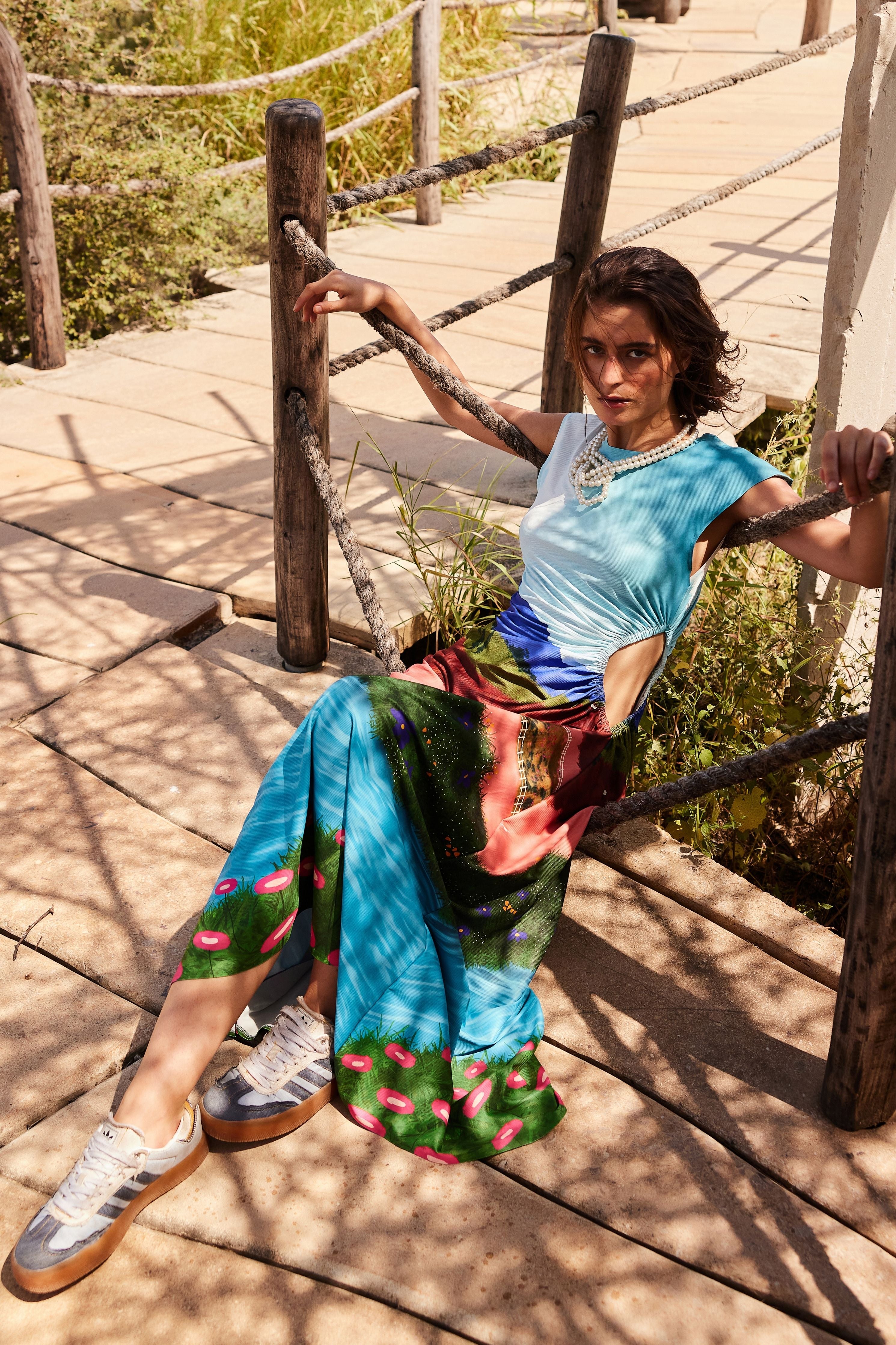 Twirls & Tulips Dress