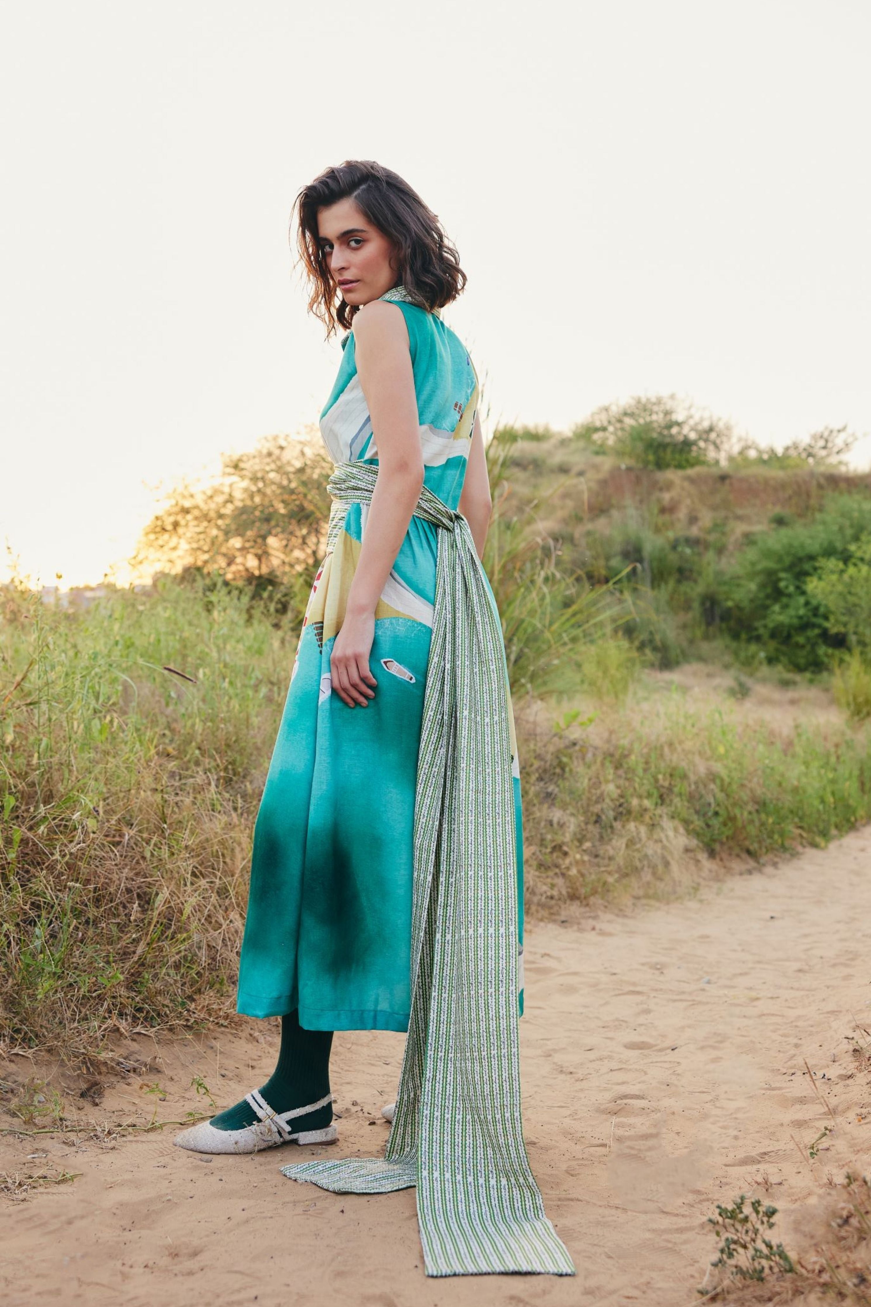 Mermaid's Whisper  Dress