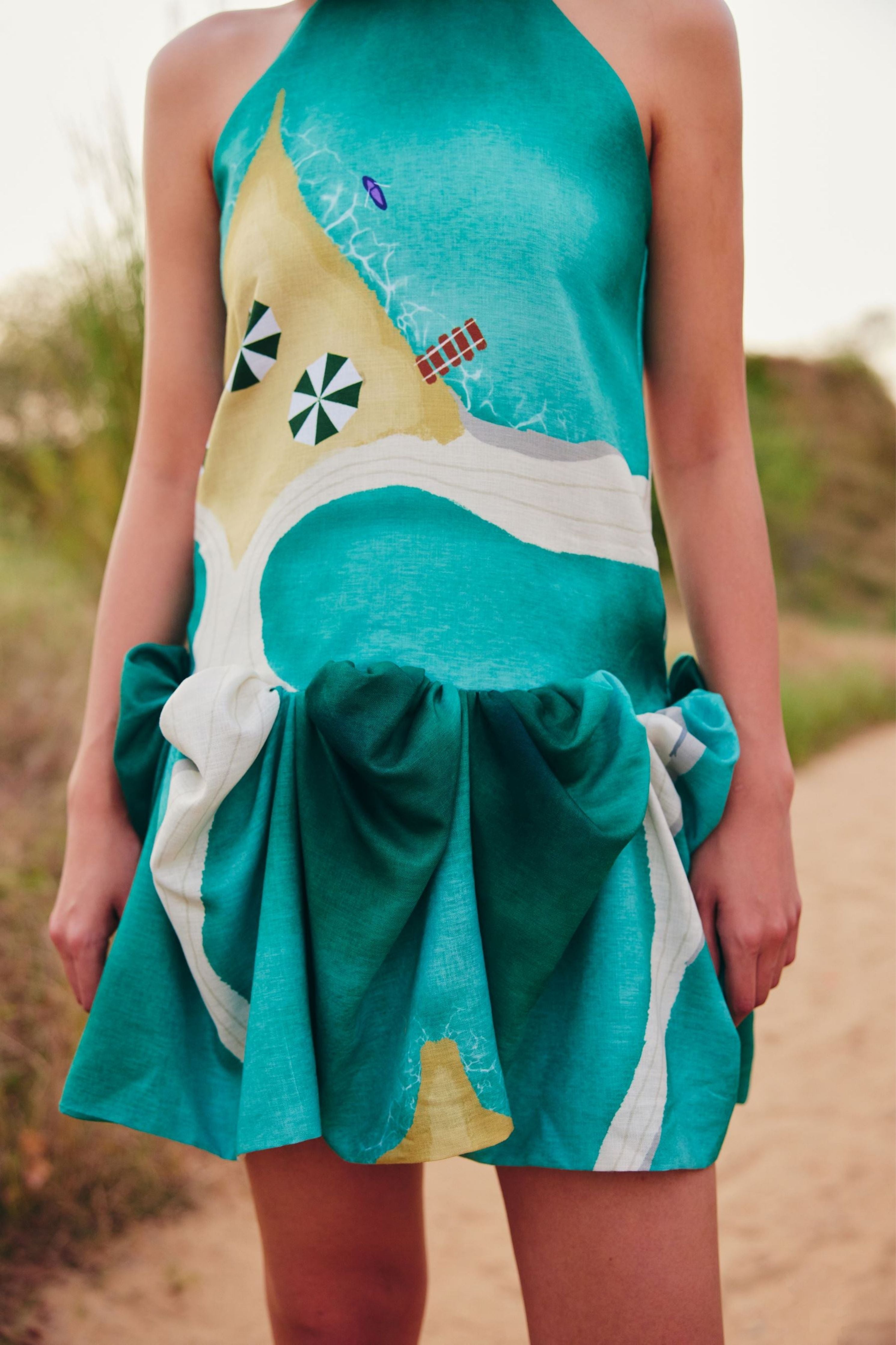 Seaside Swirls  Dress