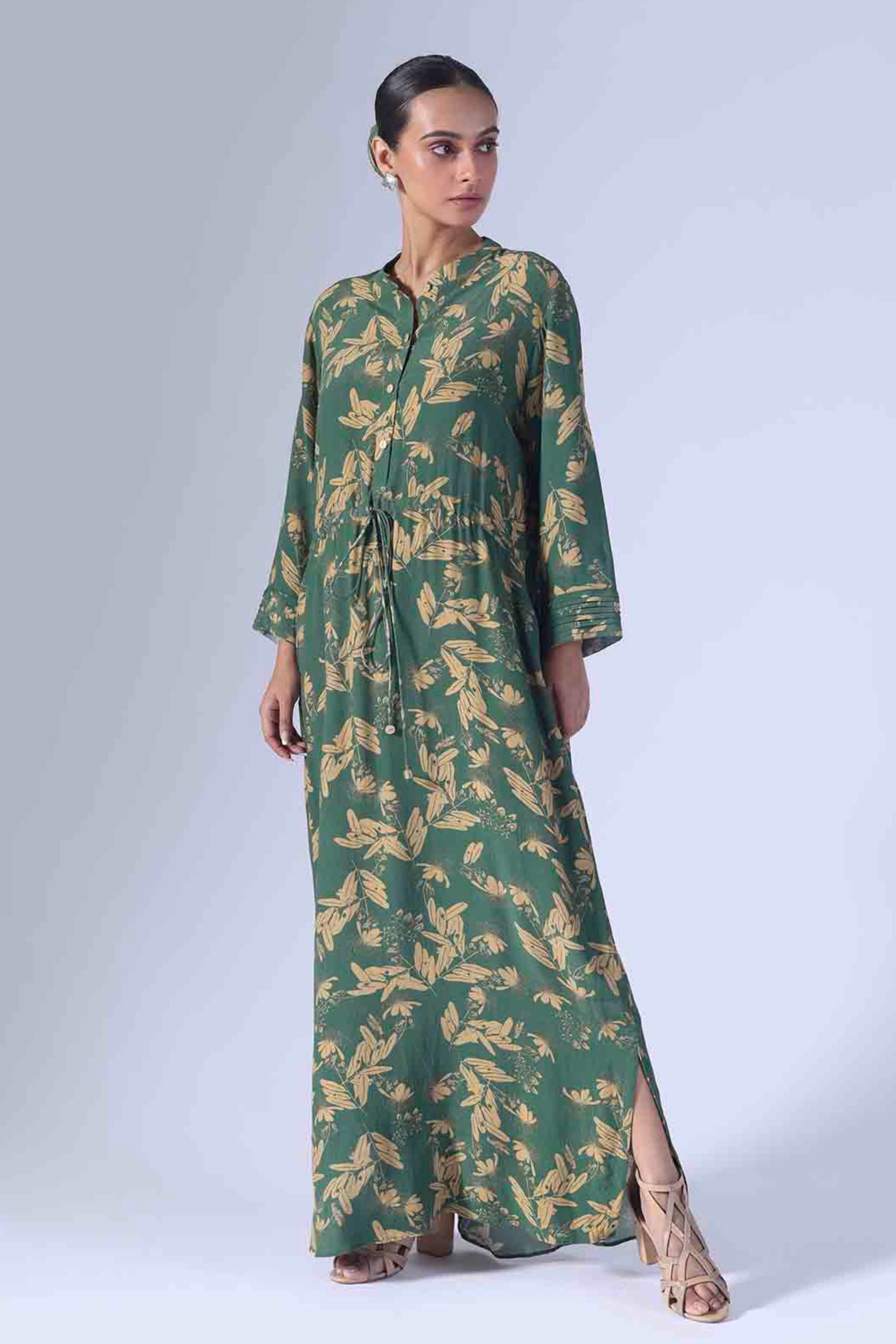 Beetle Drawstring Dress