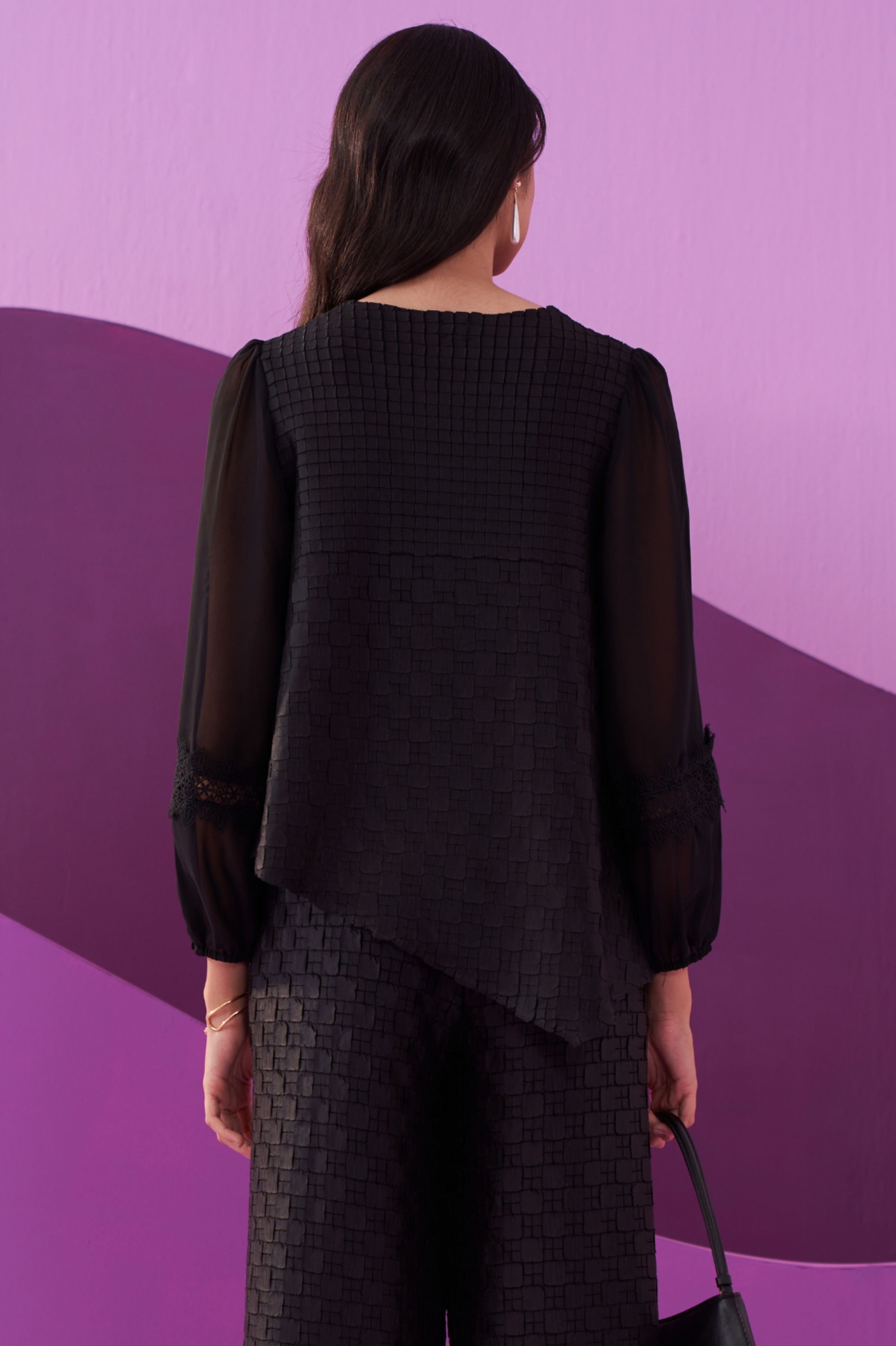 Black Alexa Co-Ord Set
