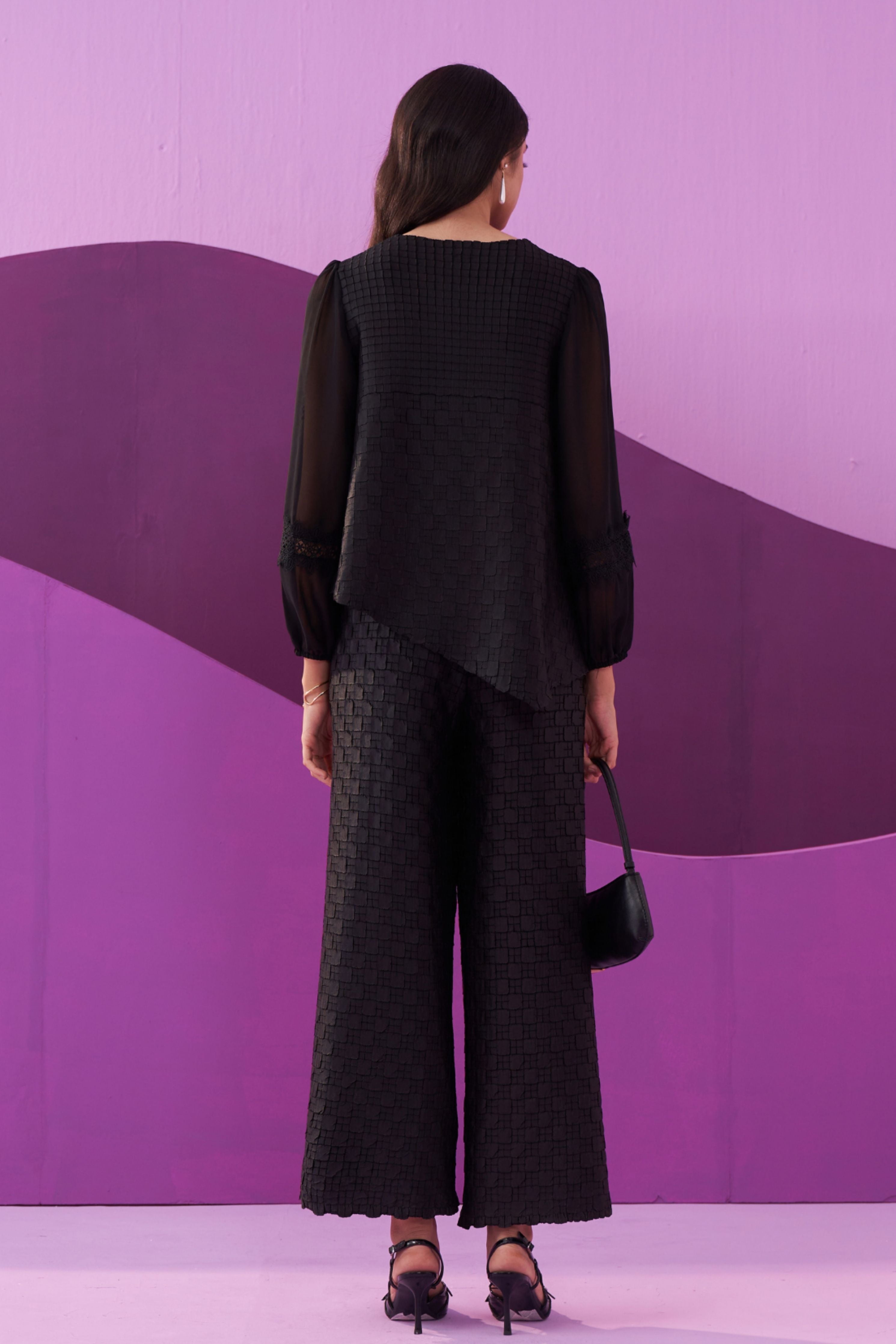 Black Alexa Co-Ord Set