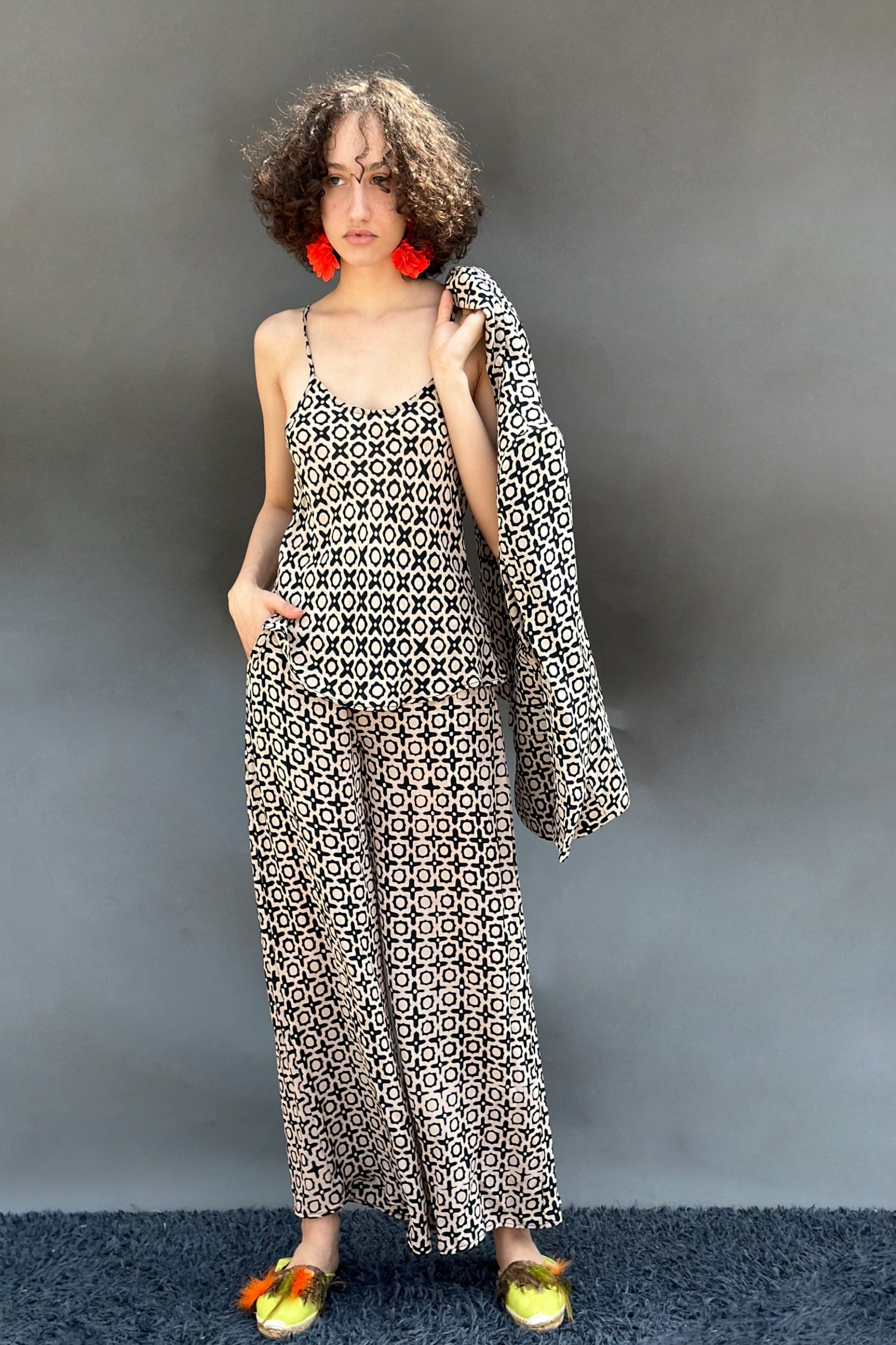 Black And White Co-Ord Set