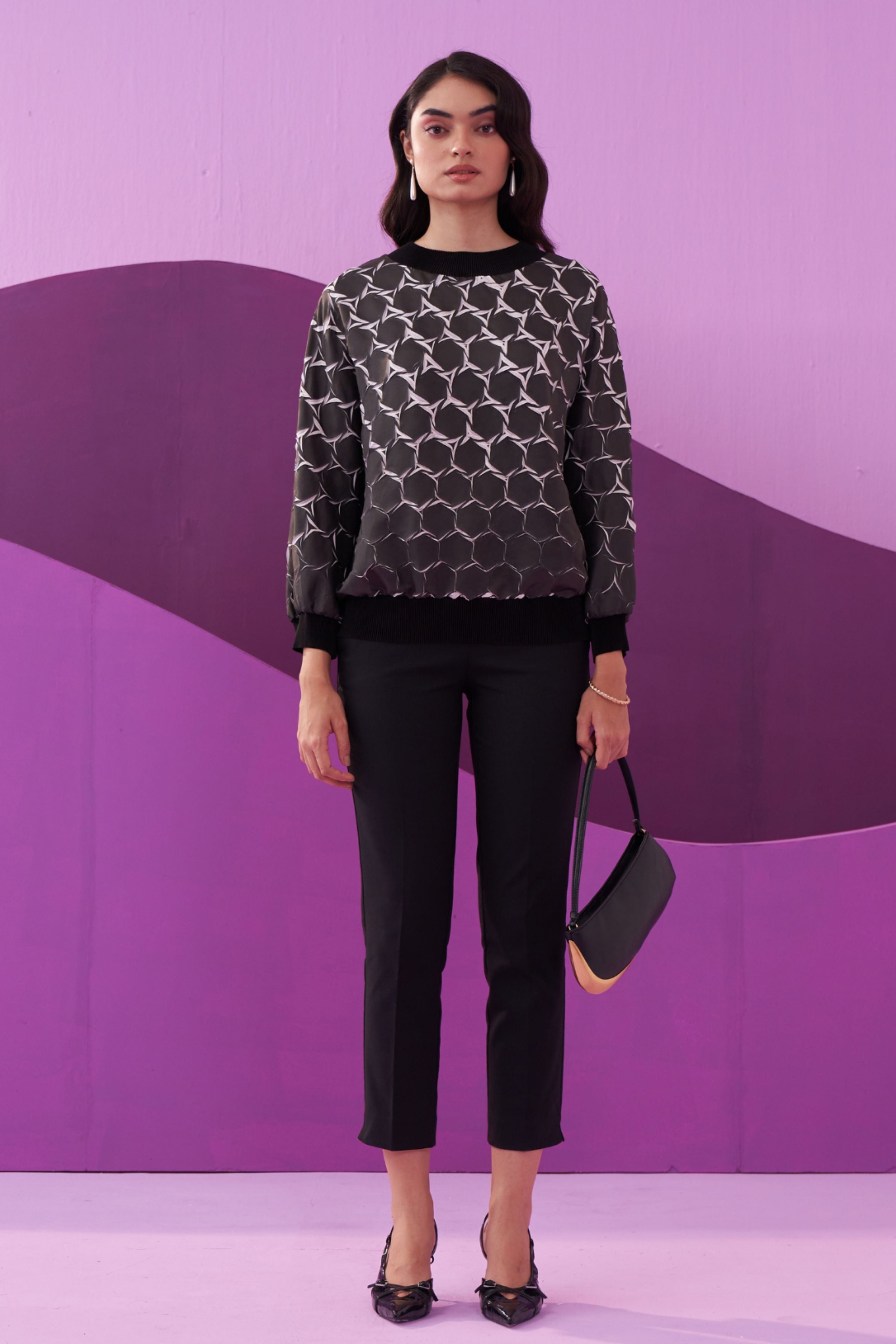 Black Angna Top