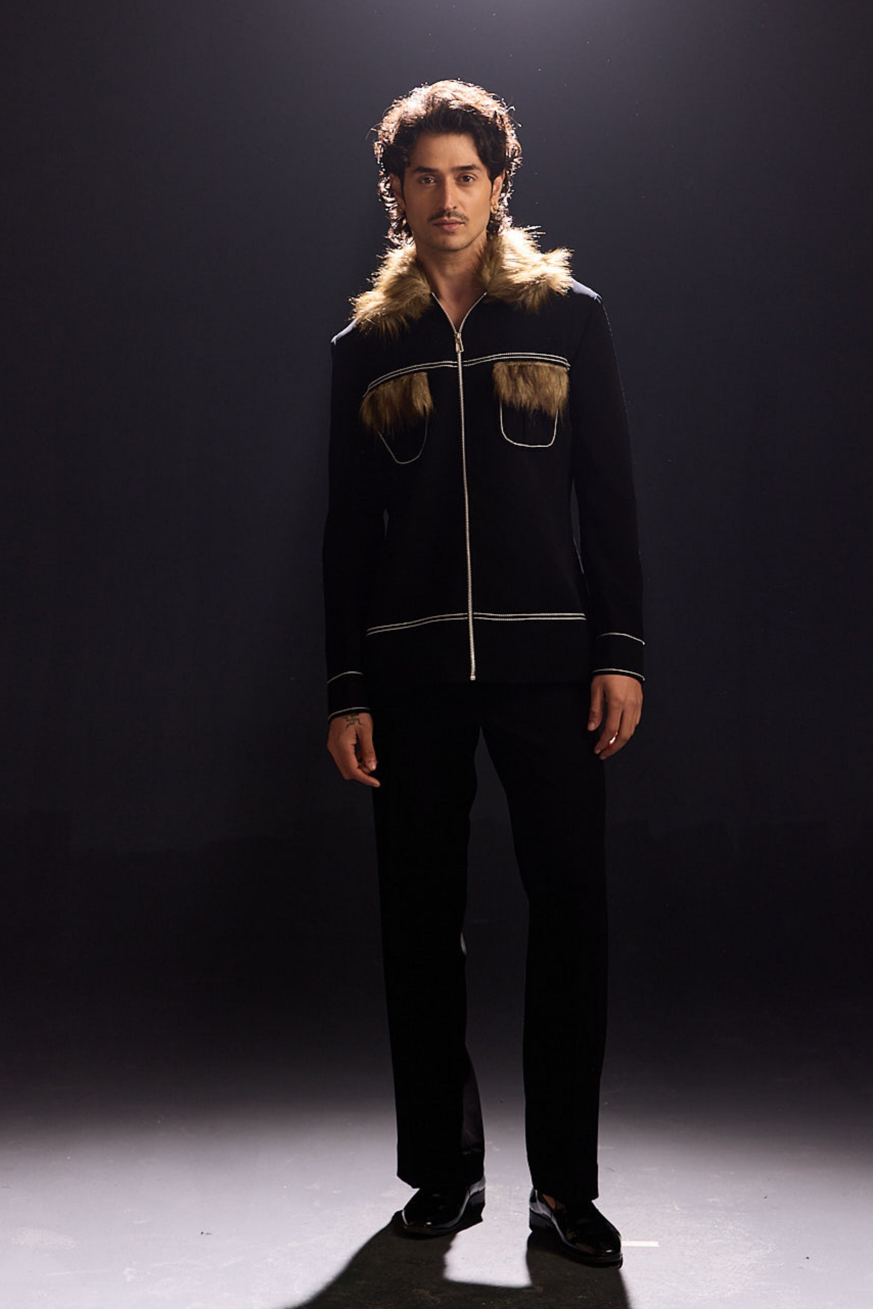 Black Fur Jacket