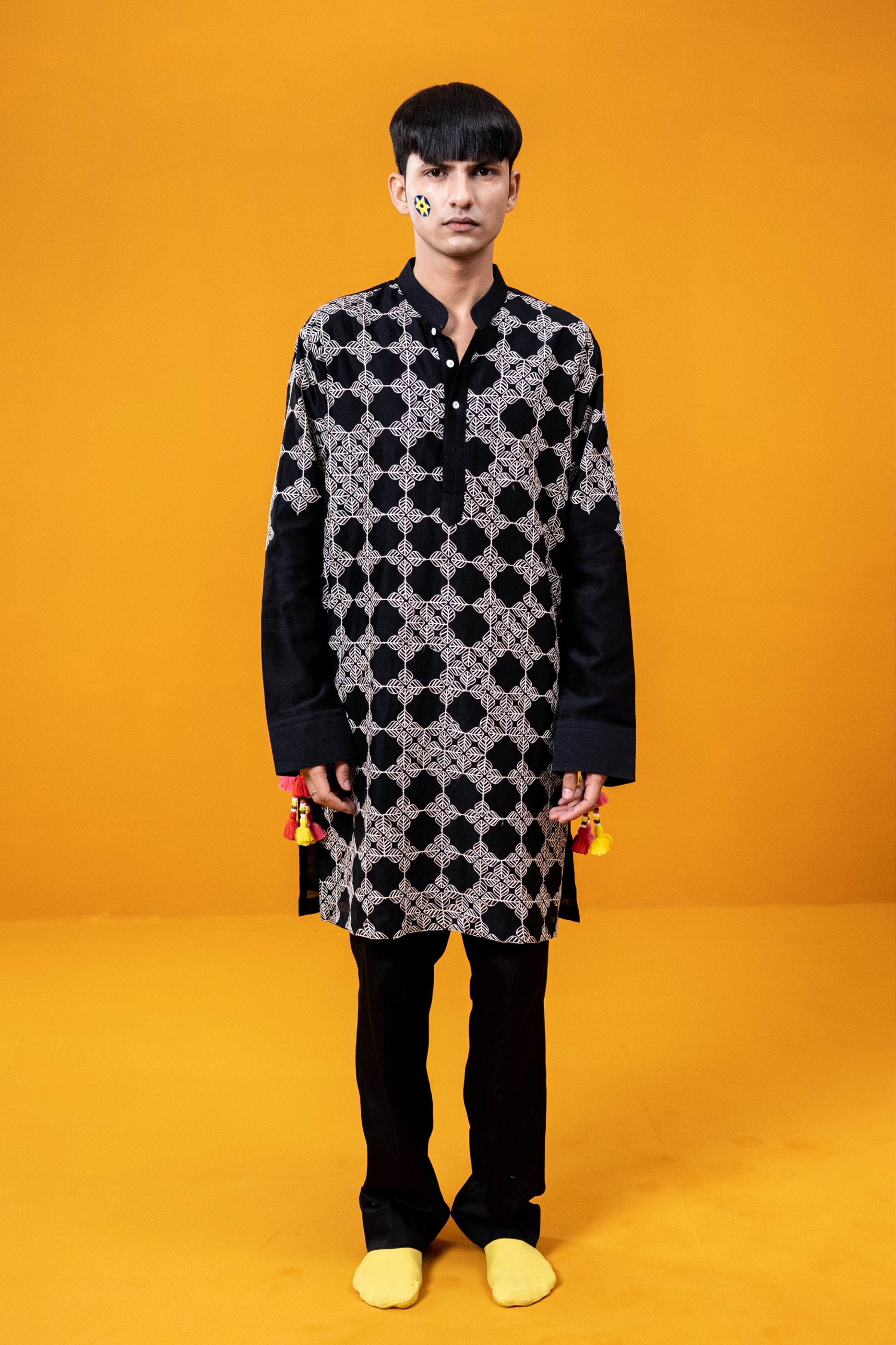 Black Kurta Set