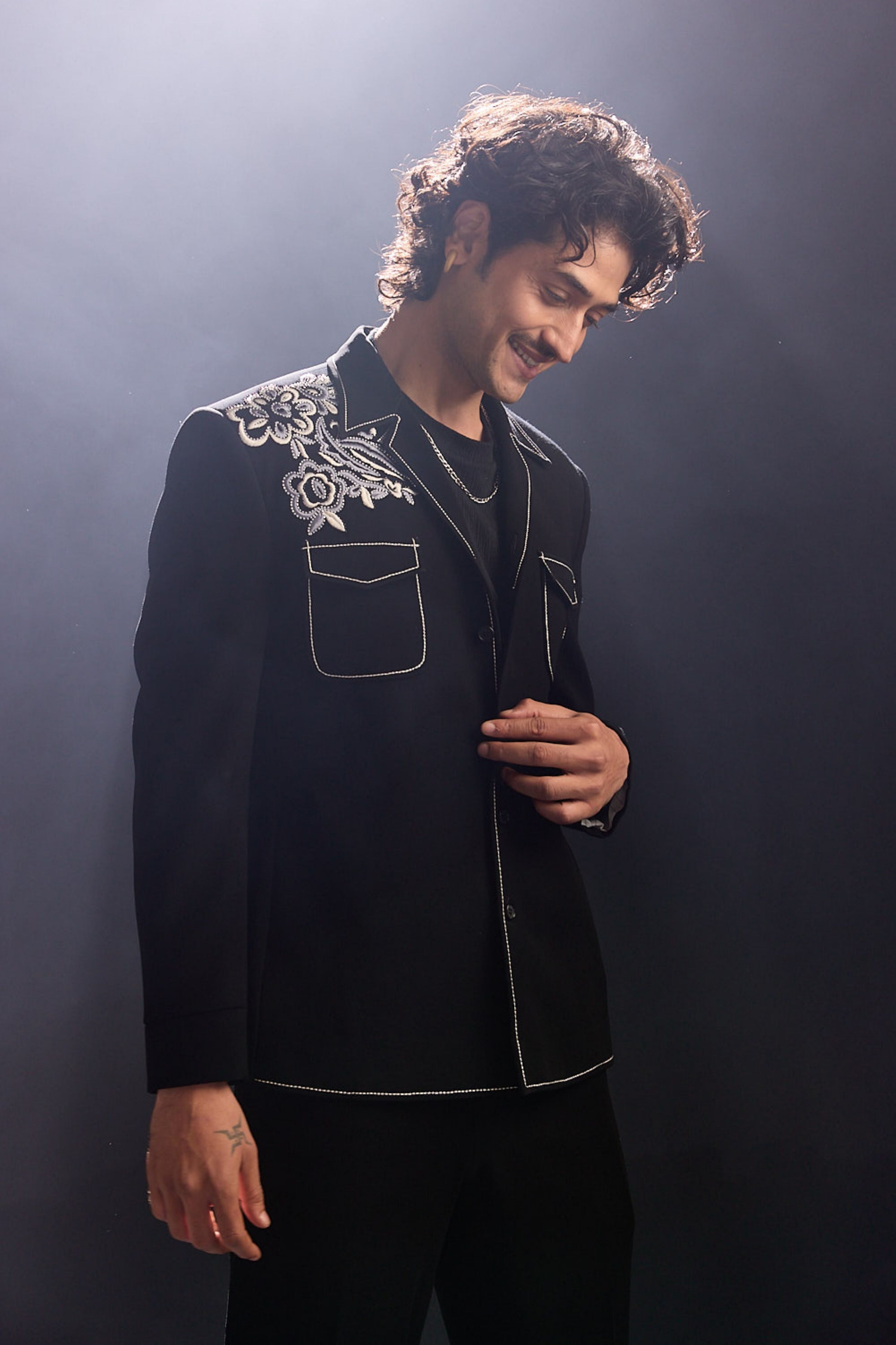 Black Velvet Jacket