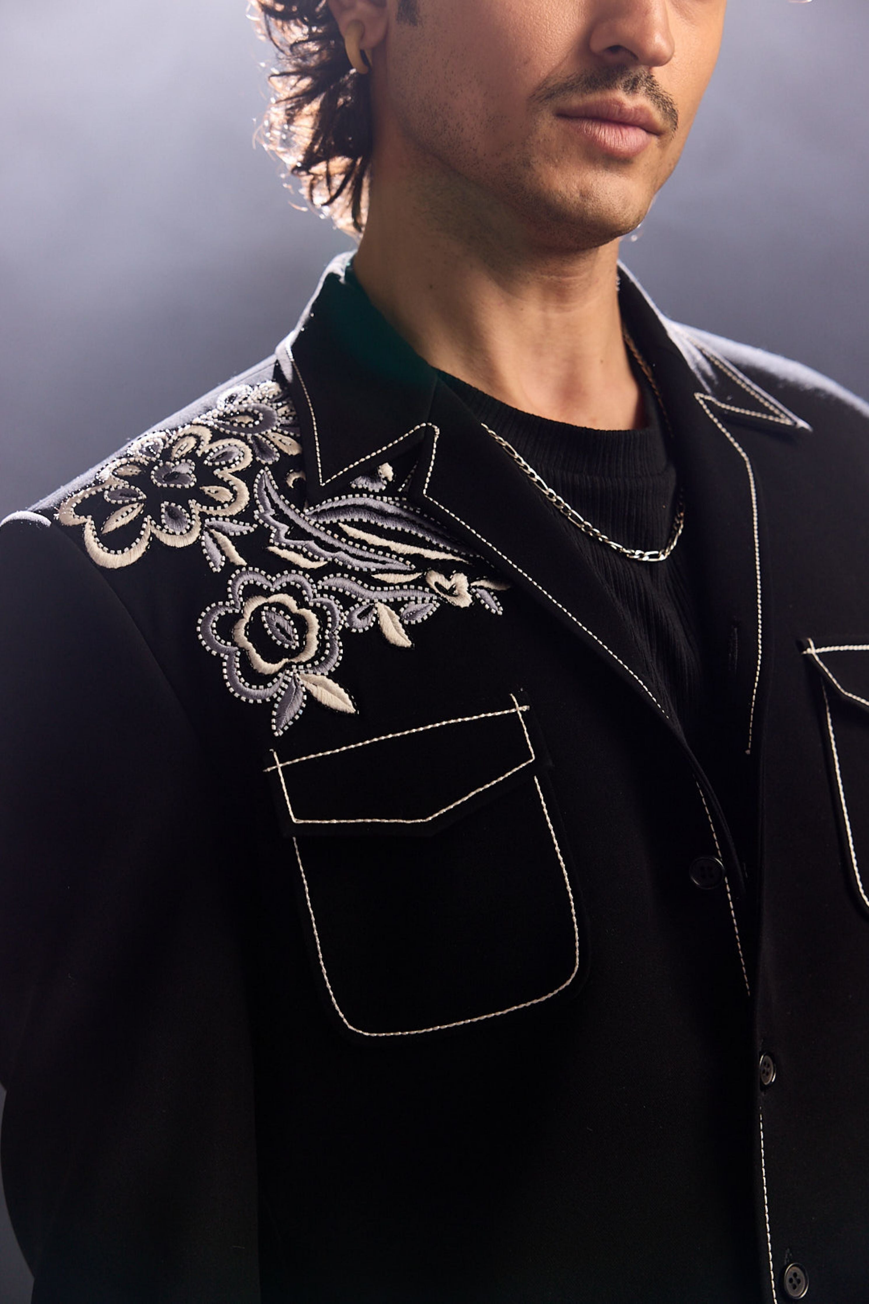 Black Velvet Jacket