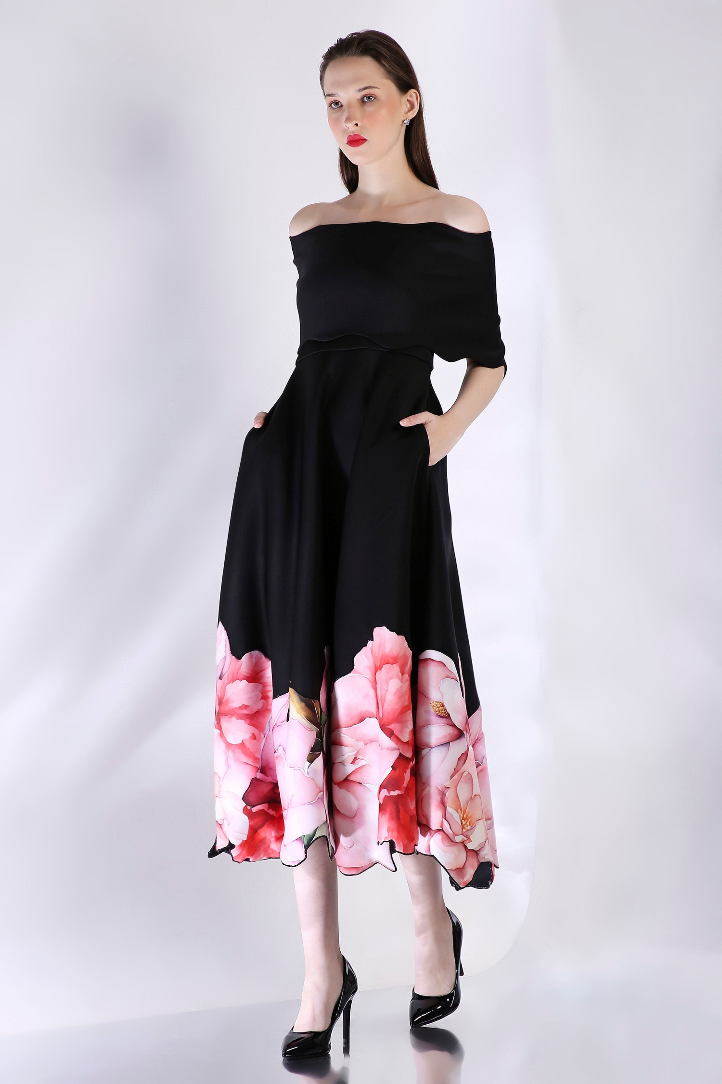 Black Vivienne Dress