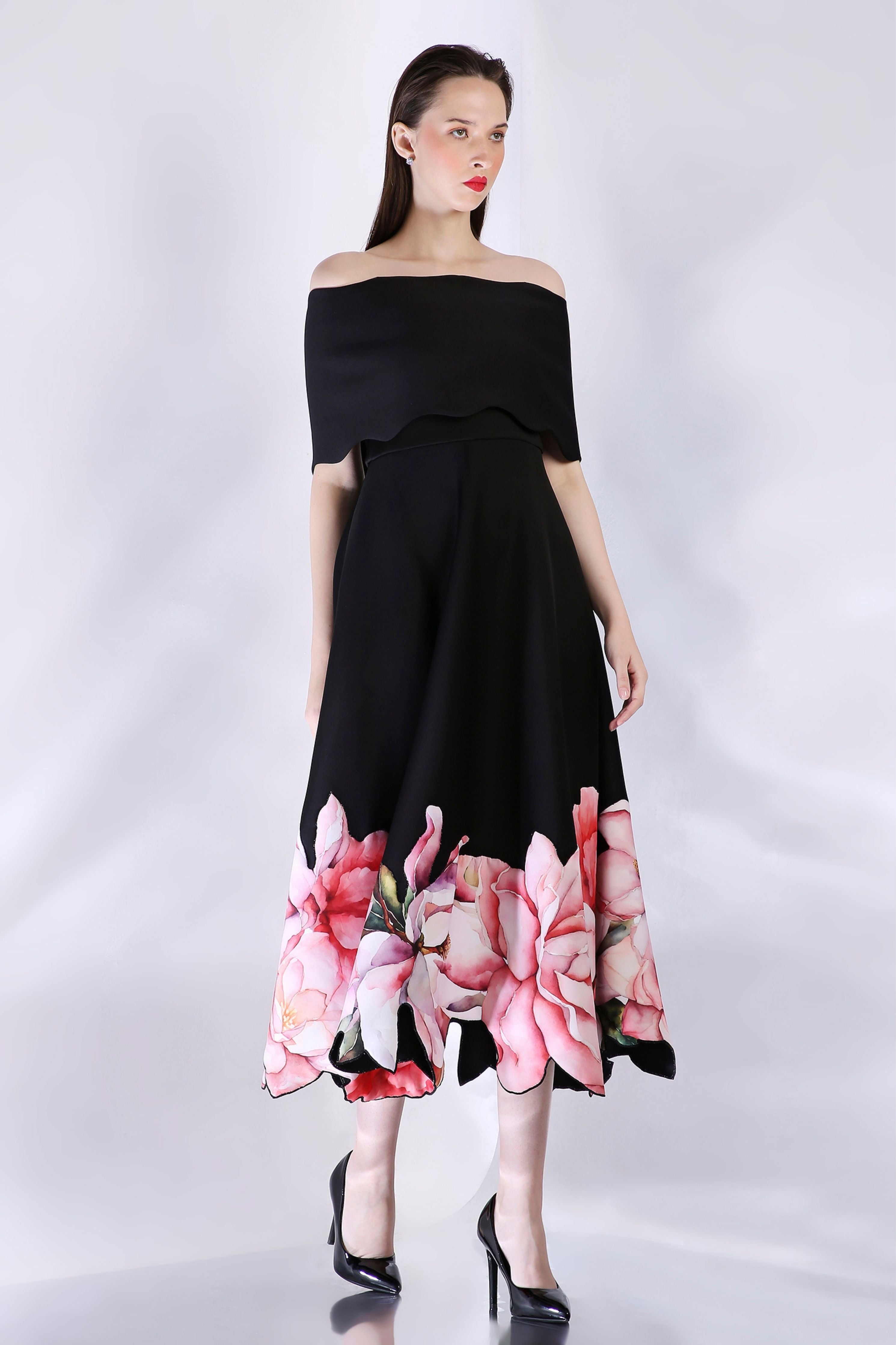 Black Vivienne Dress