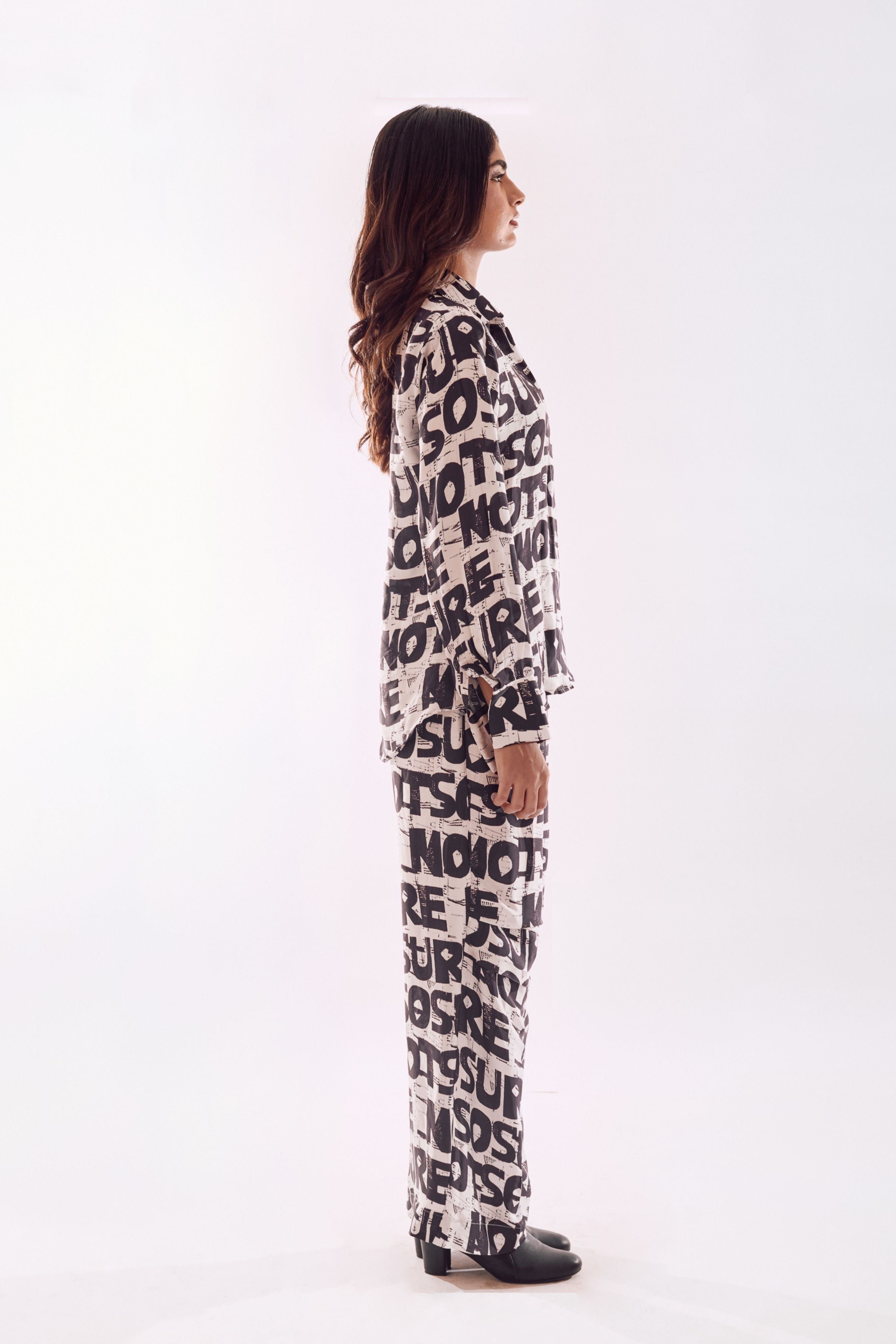 Black white Co-Ord set