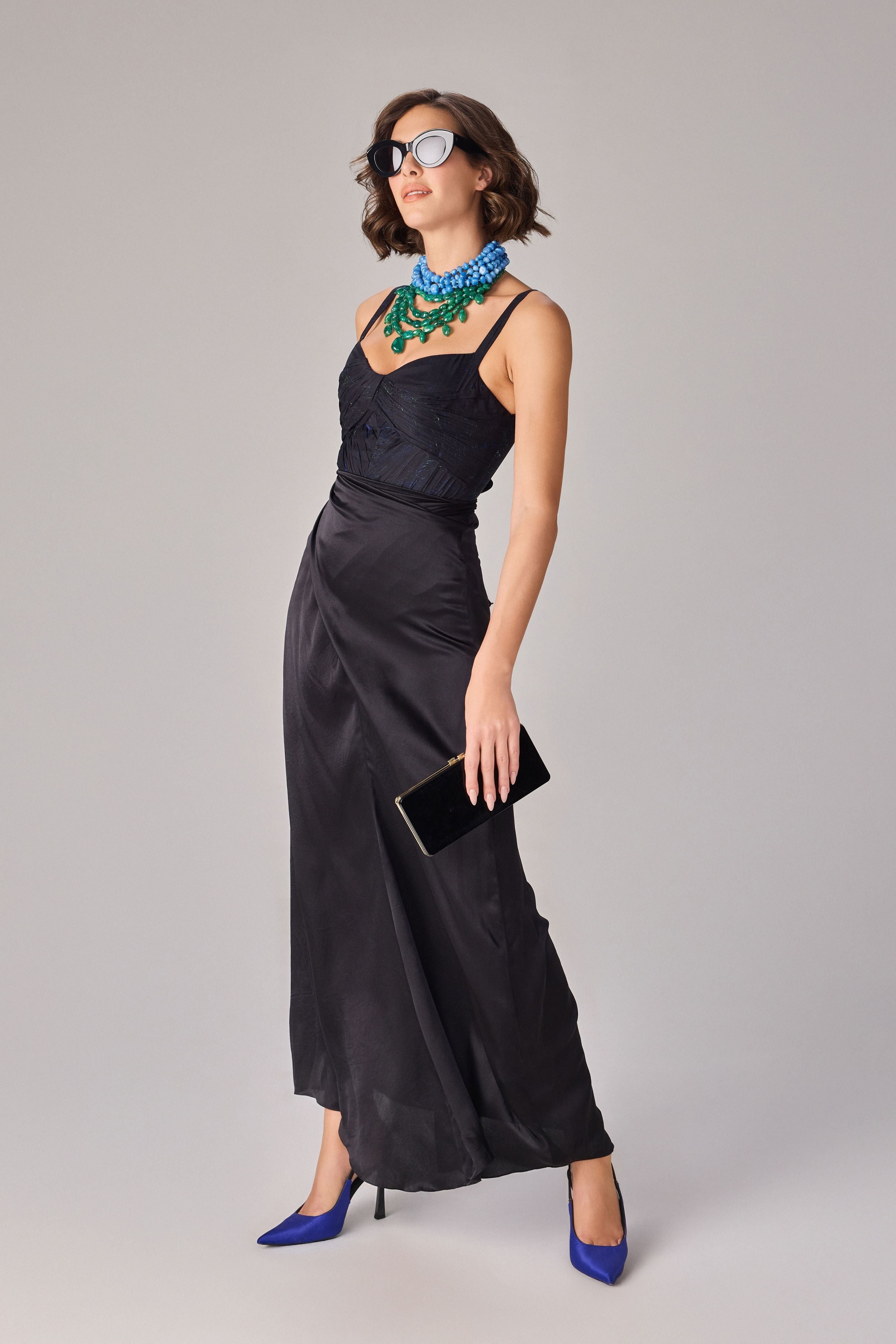 Kellie Blazer & Dakota Bodysuit With Zuri Skirt