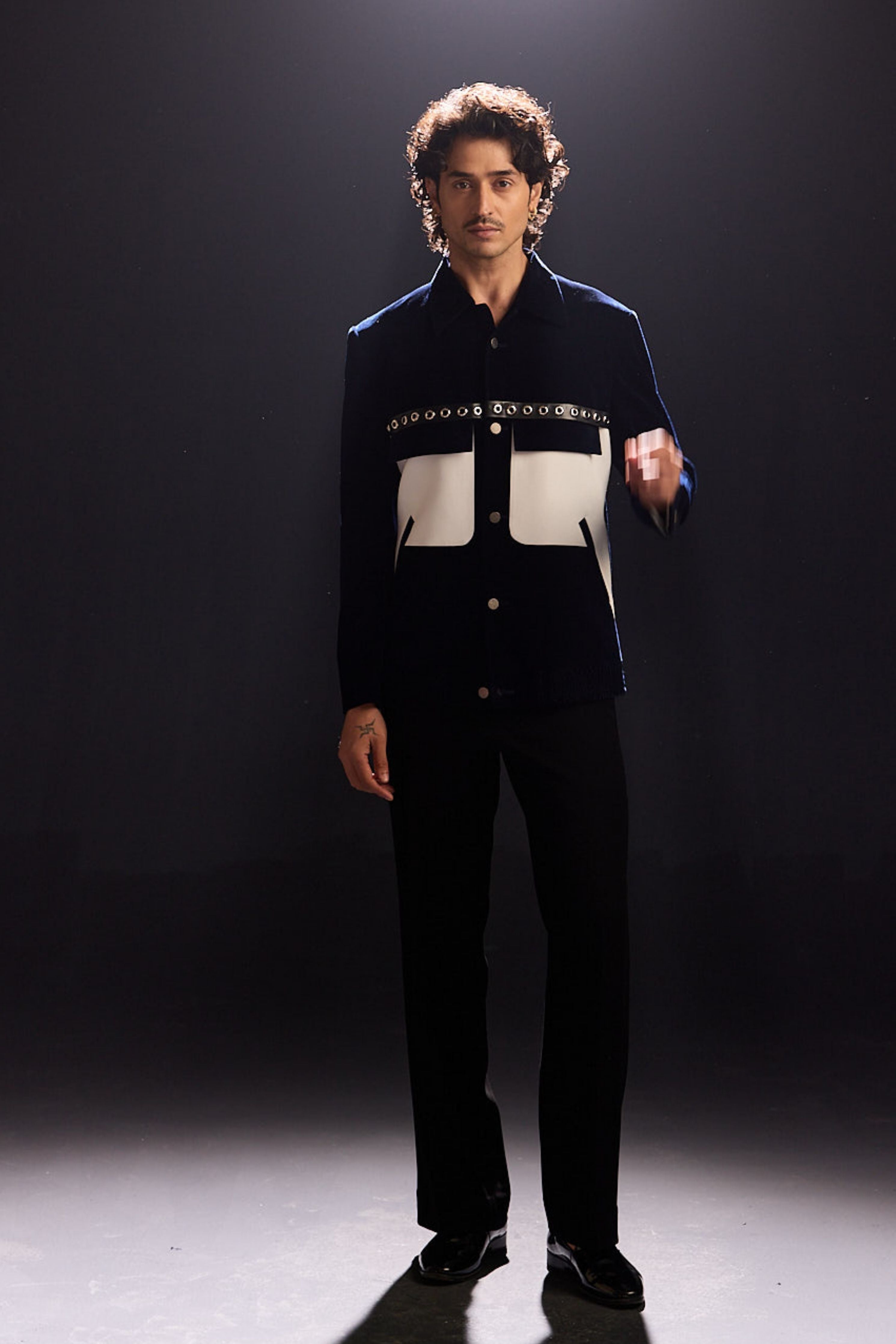 Blue Velvet Jacket