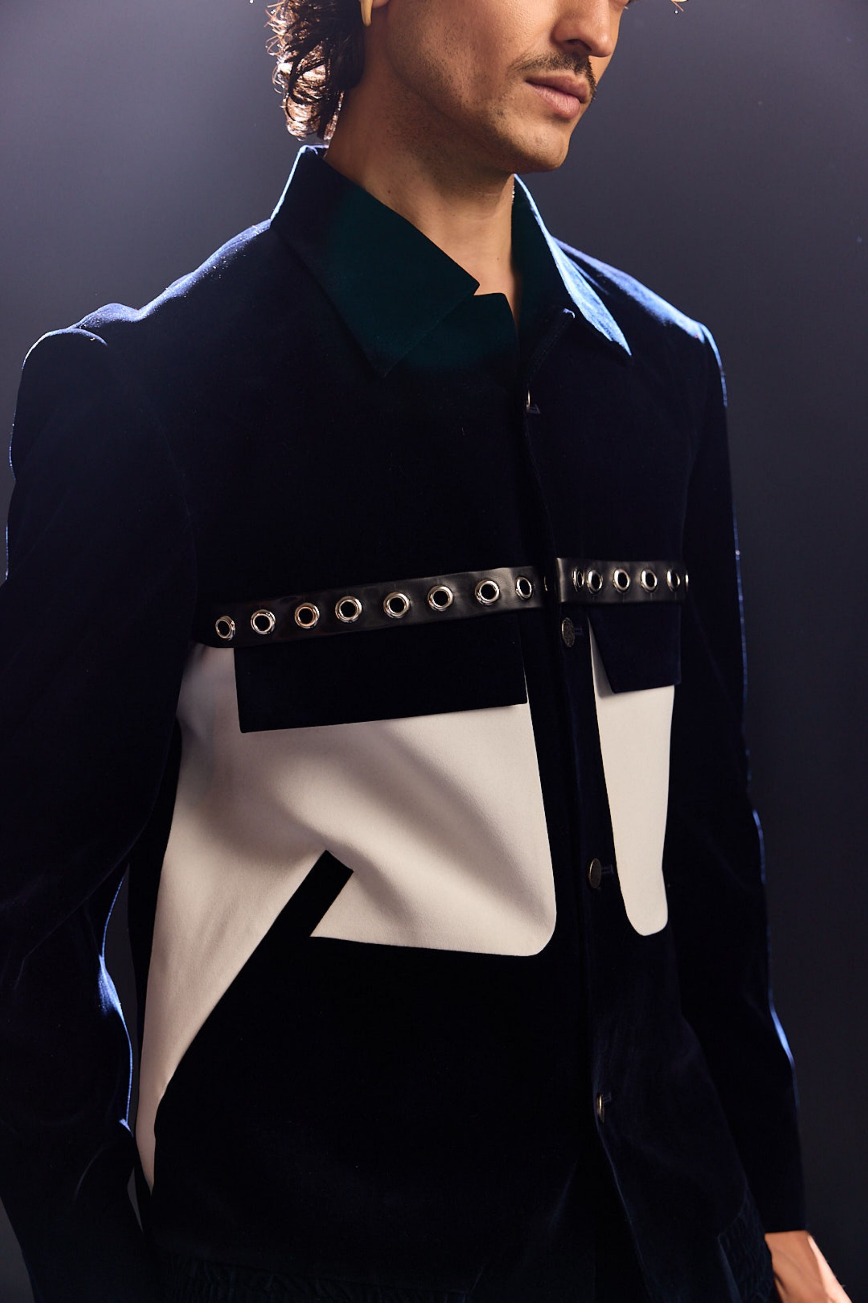 Blue Velvet Jacket
