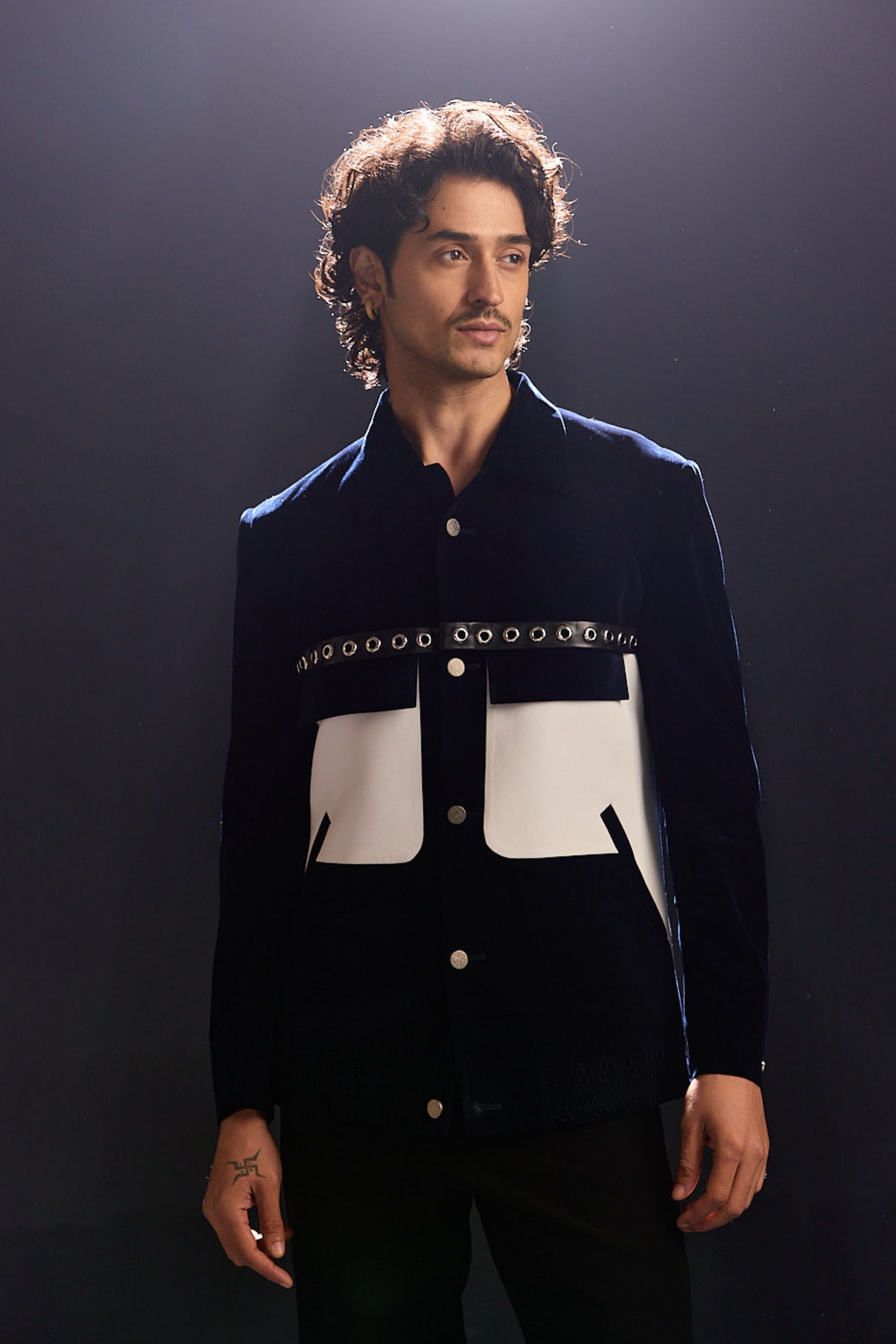 Blue Velvet Jacket