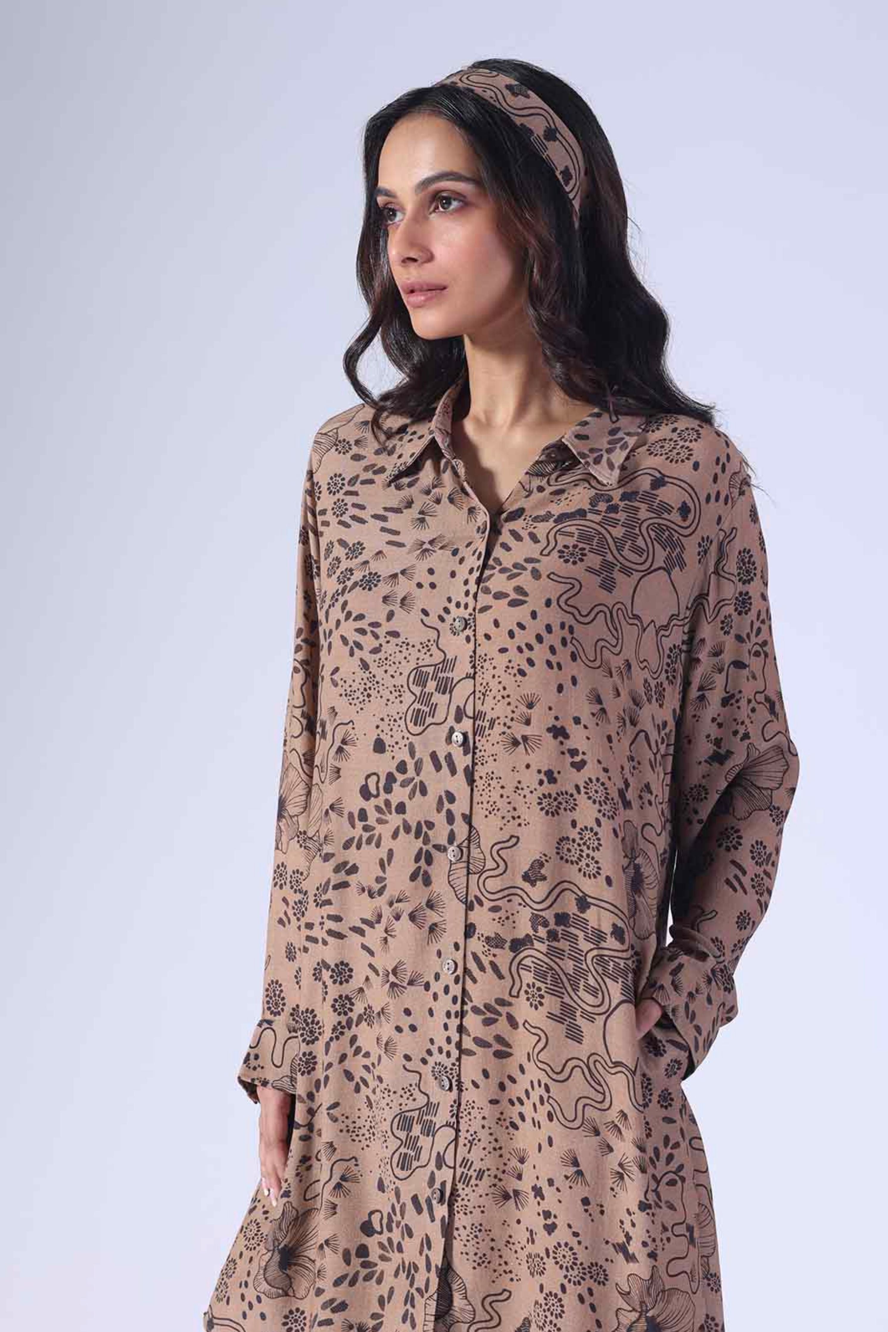 Botanic Shirt Dress