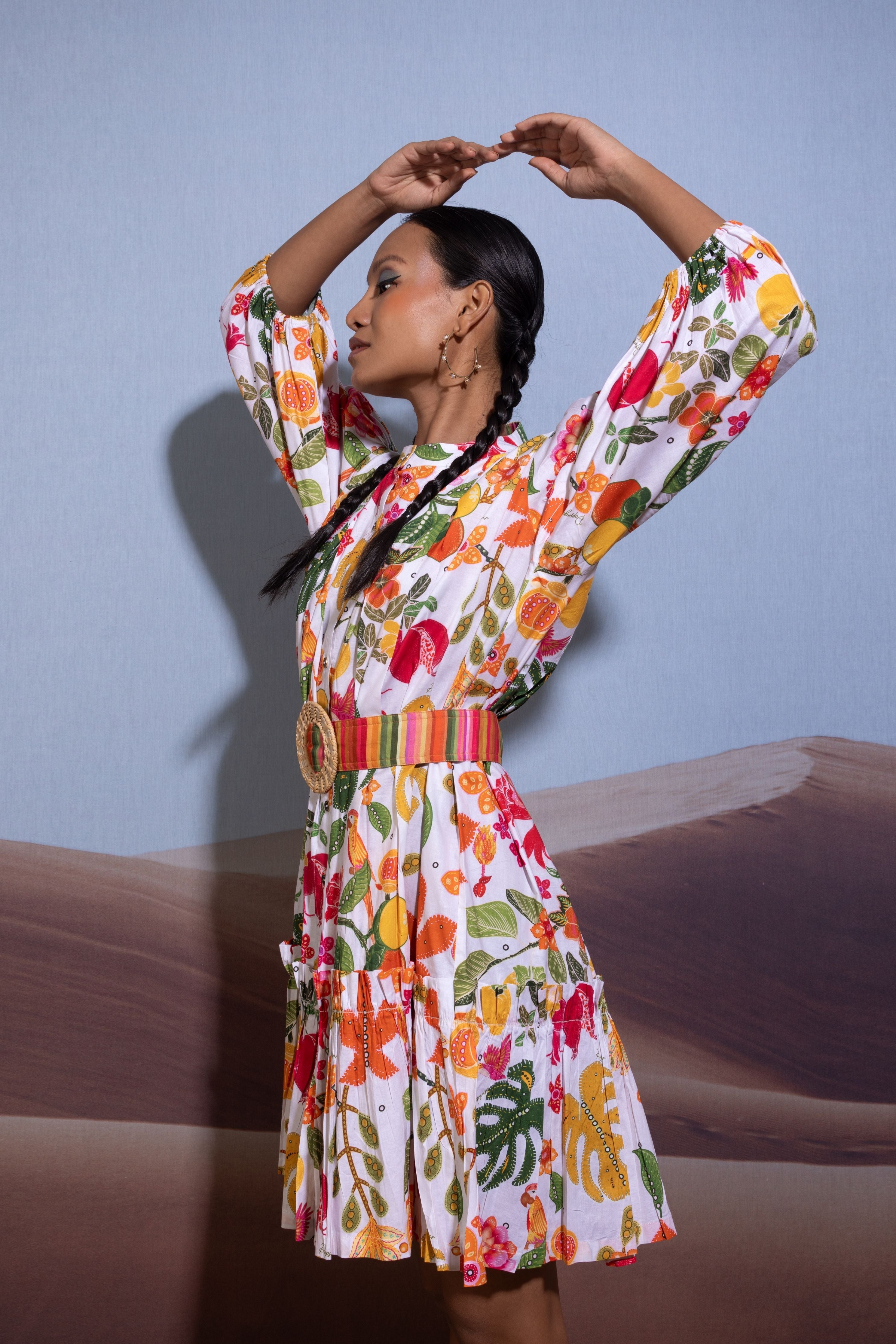 Botanical Elegance Dress