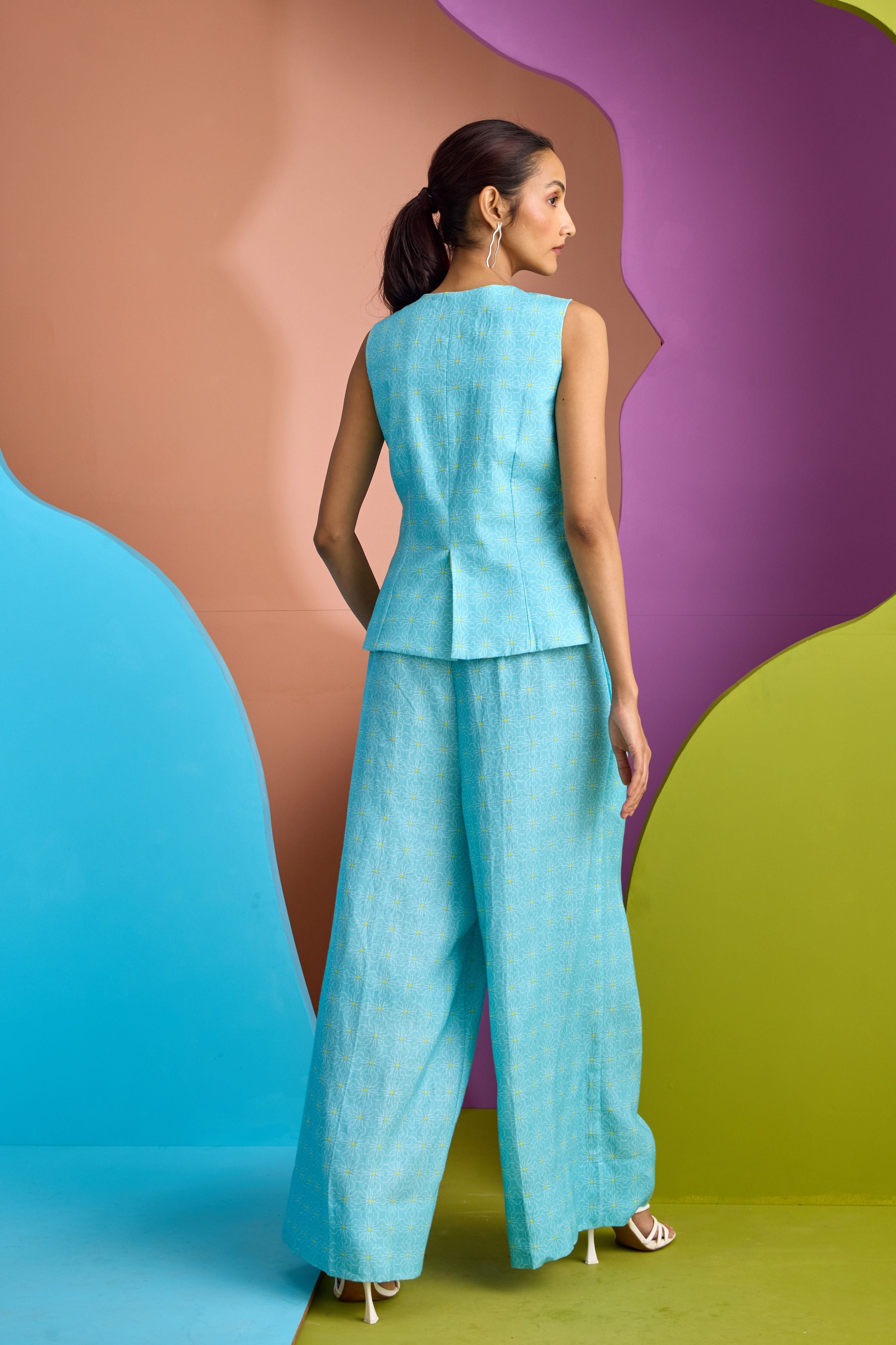 Broad Belt Pants