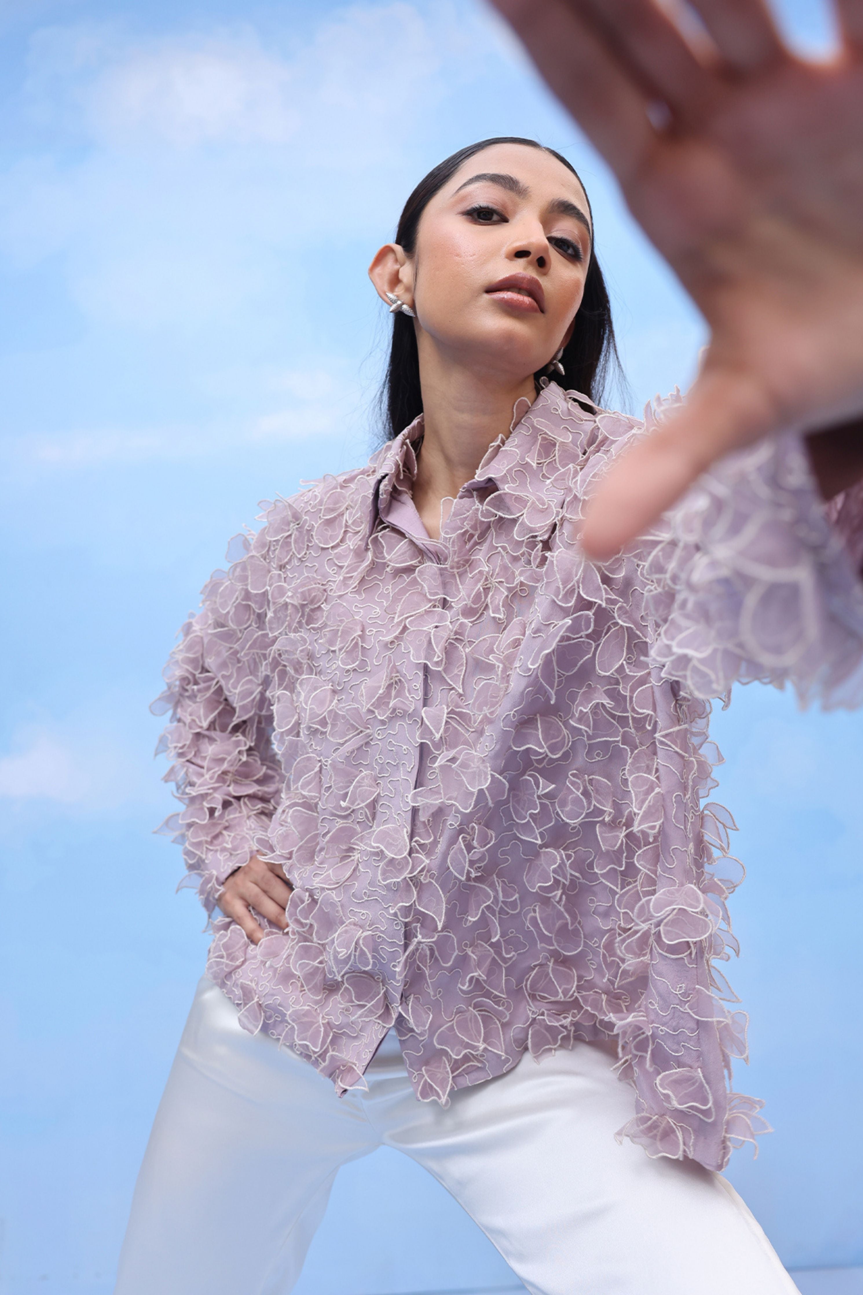 3D Mauve Mist Petal