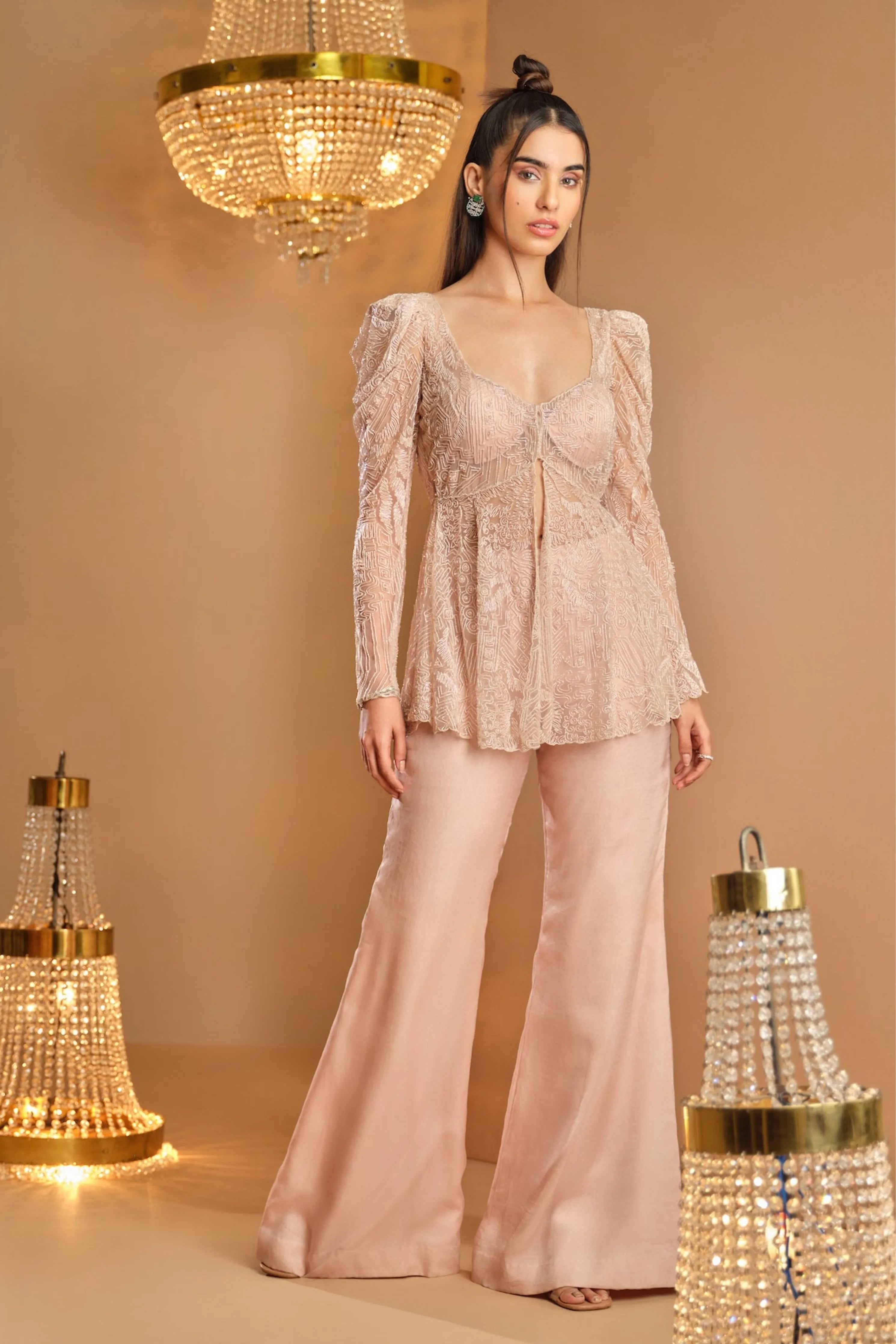 Roseus Jacket Set