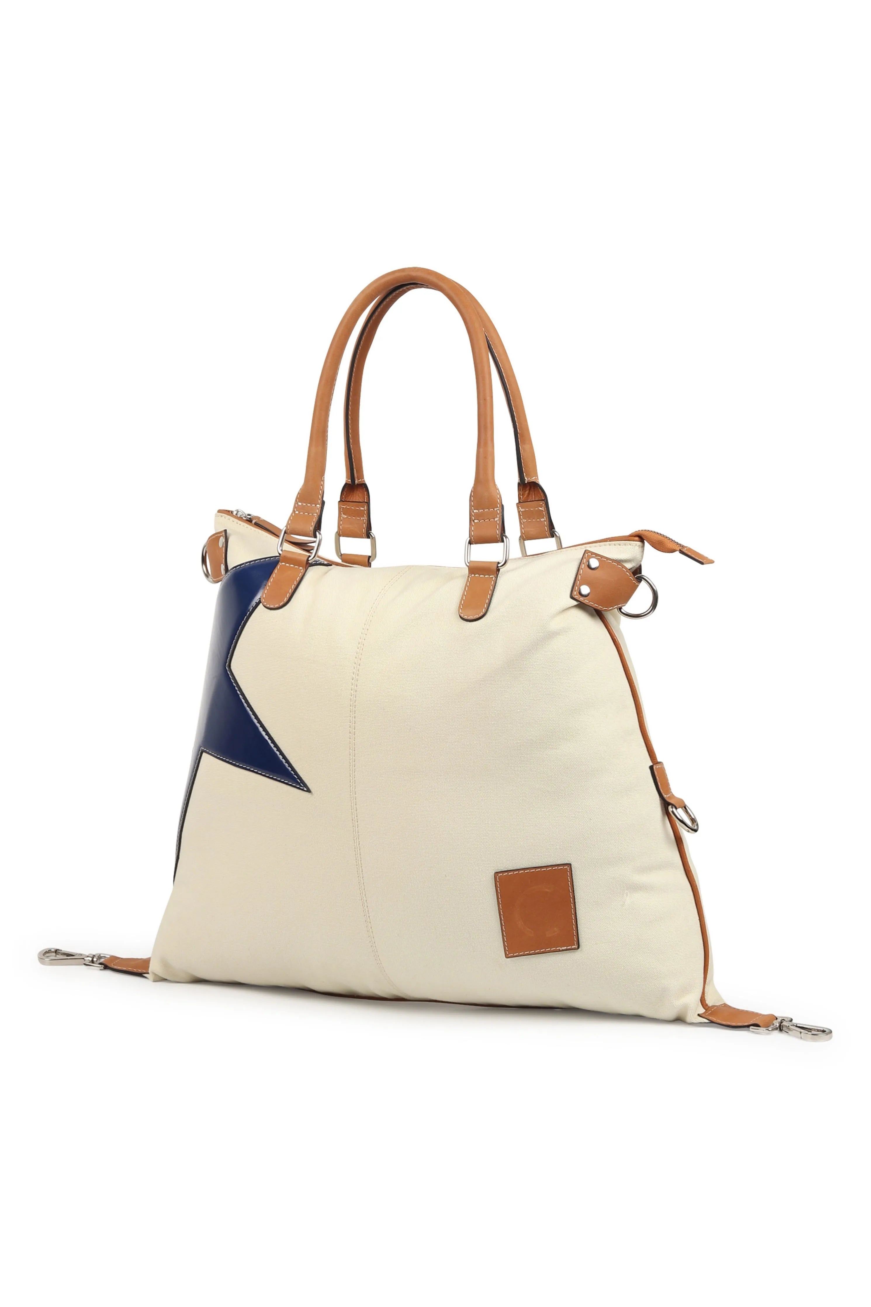 Gor Beige Navy Bag