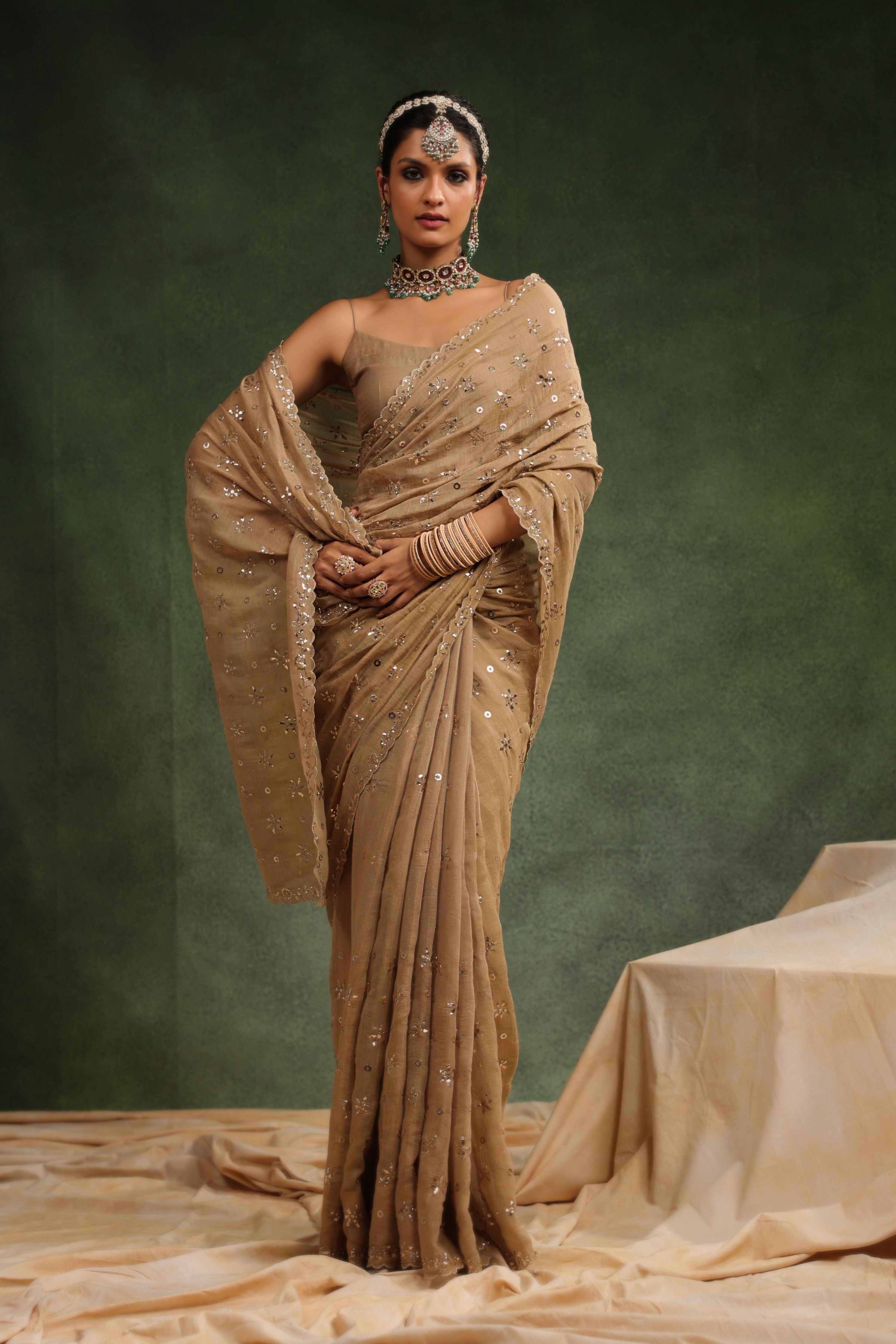 Nutmeg Saree
