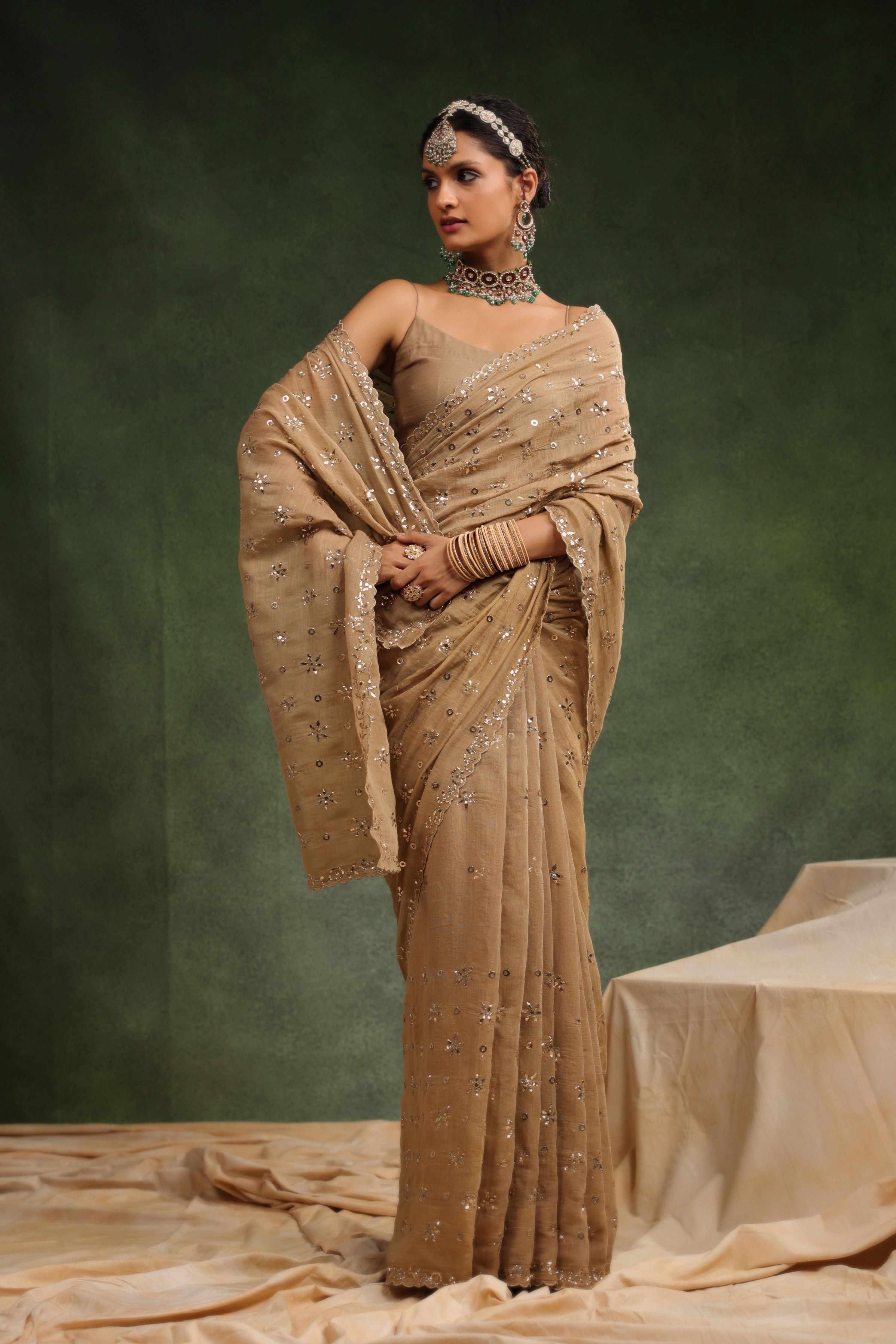 Nutmeg Saree