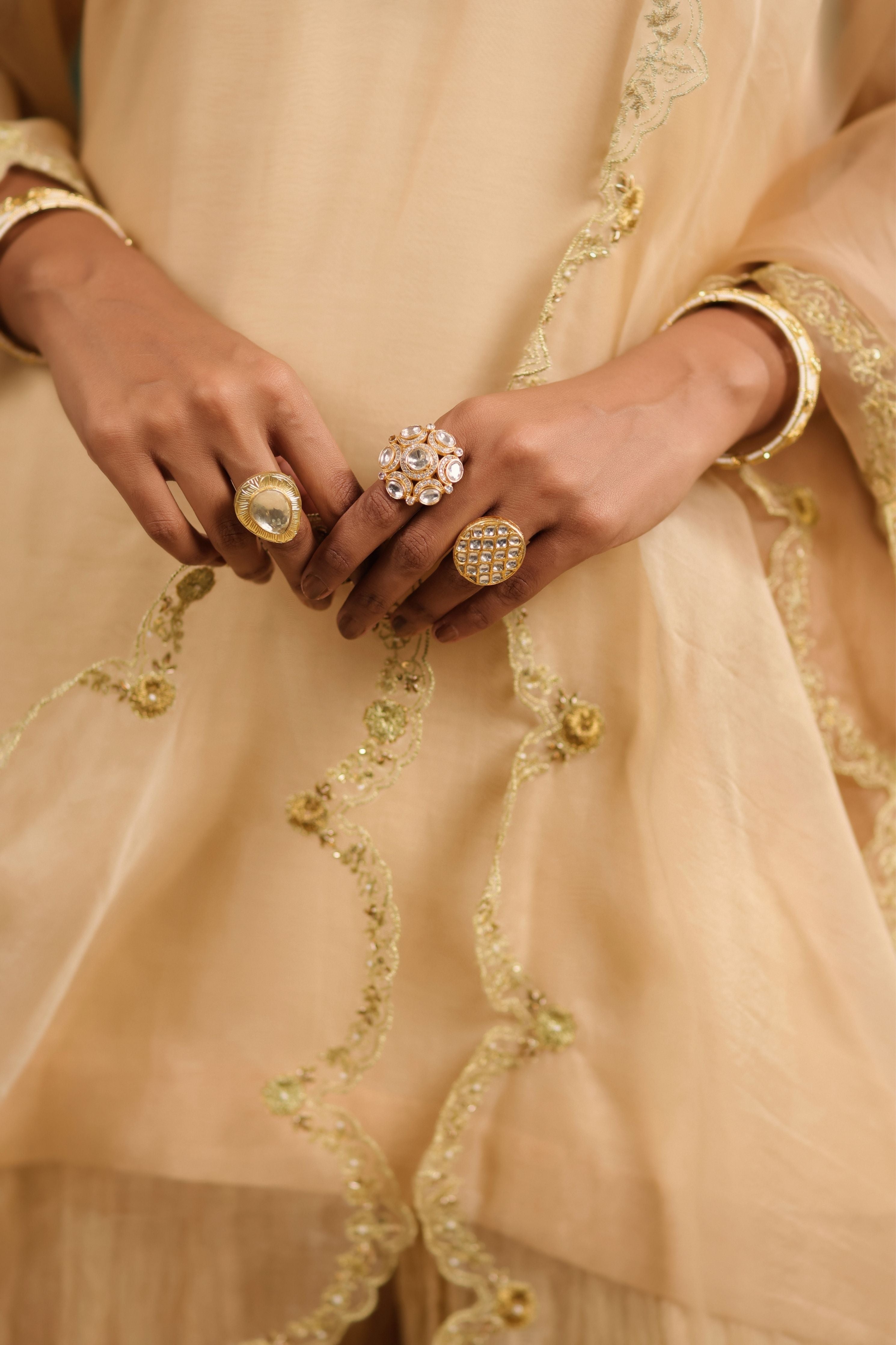 Nude Romance Sharara Set