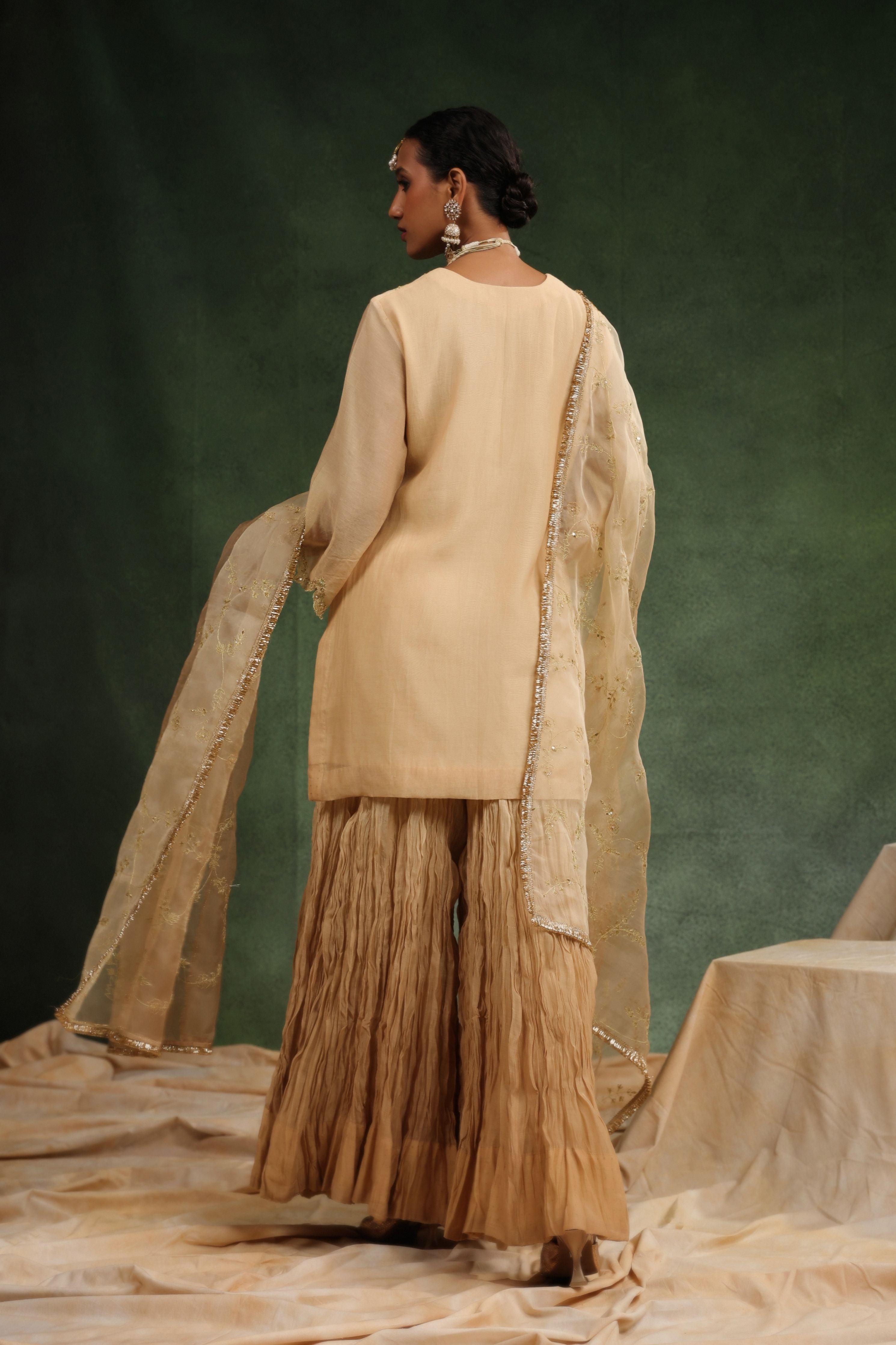 Nude Romance Sharara Set