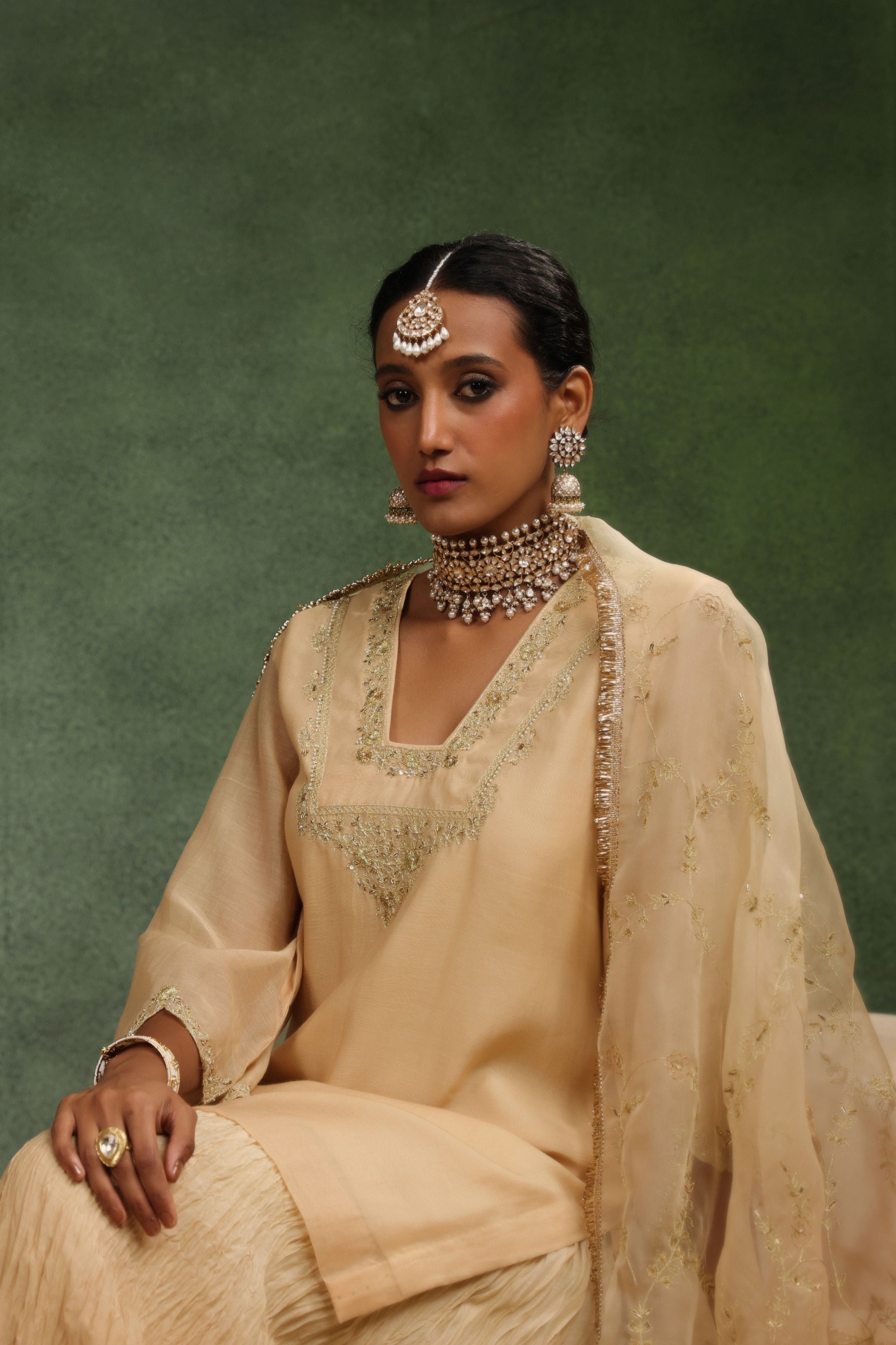 Nude Romance Sharara Set