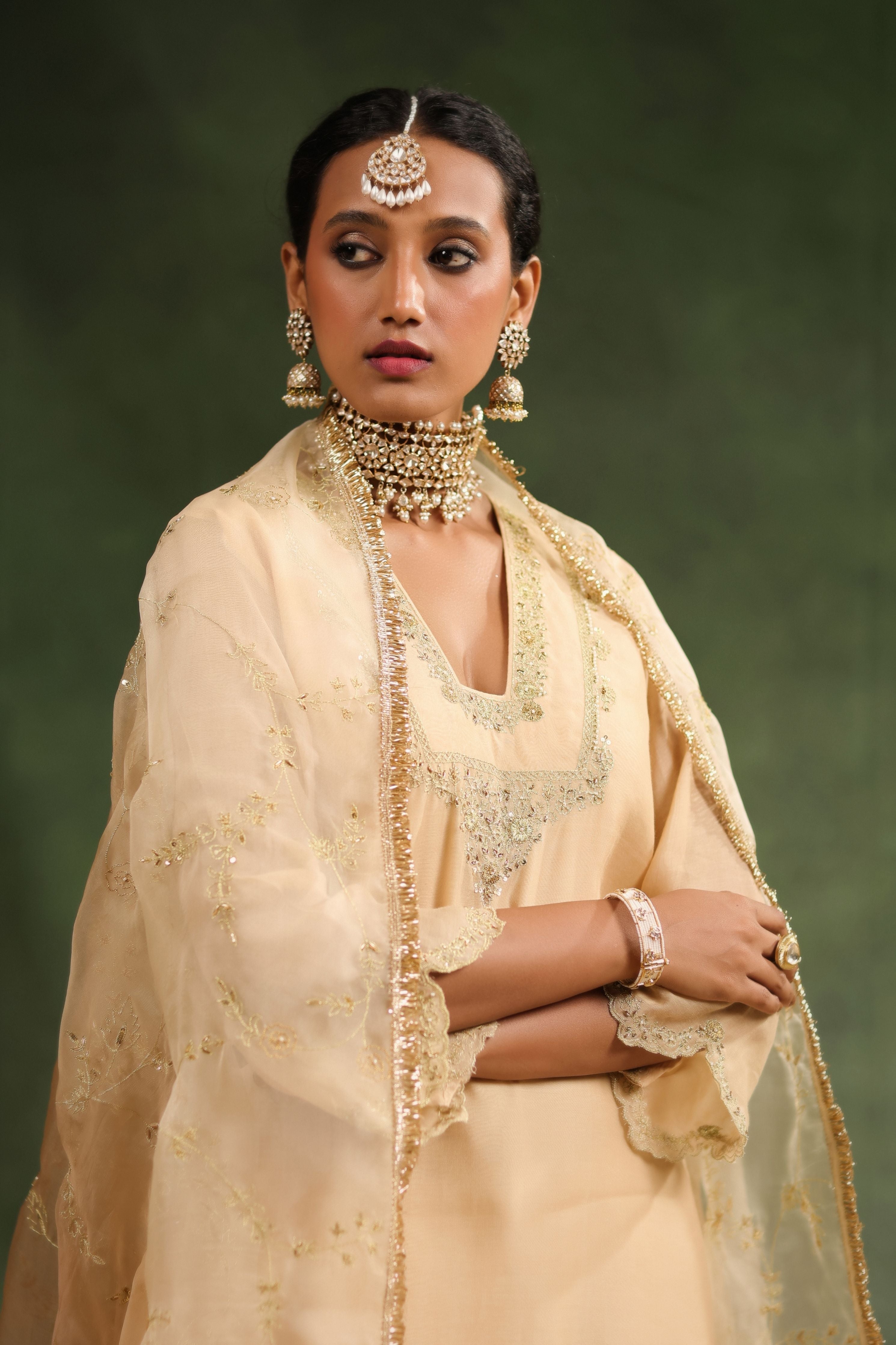 Nude Romance Sharara Set