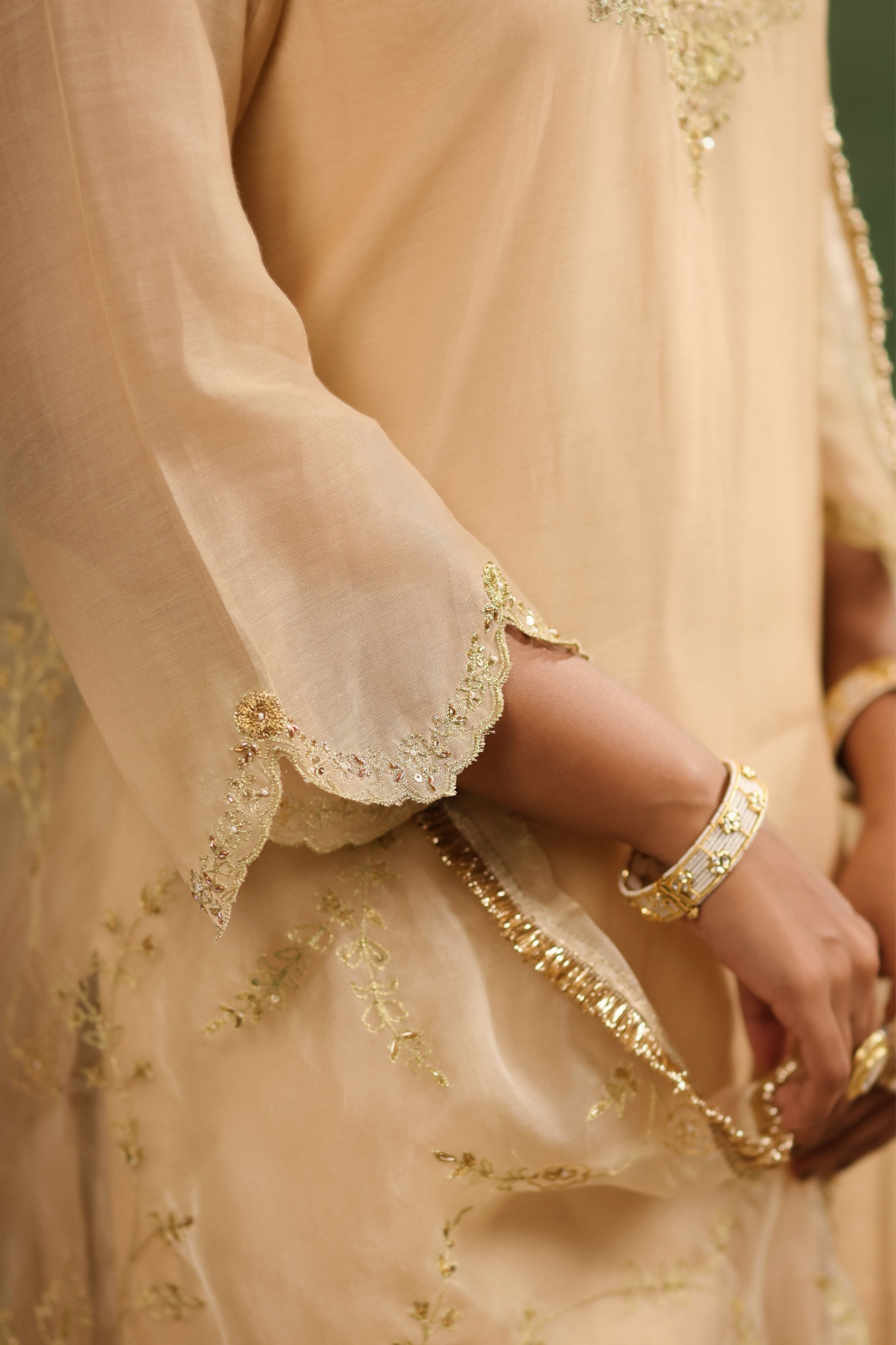 Nude Romance Sharara Set