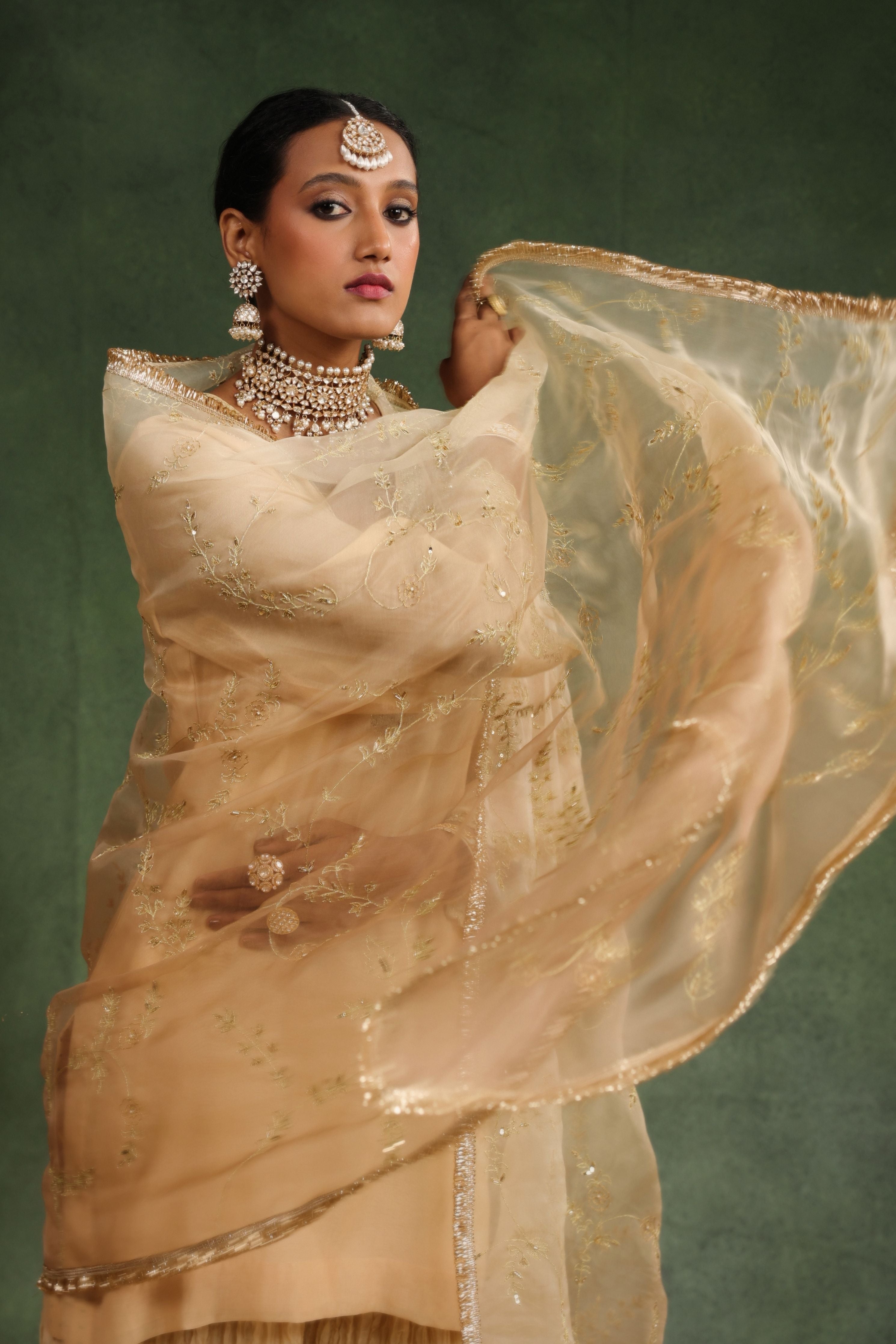 Nude Romance Sharara Set