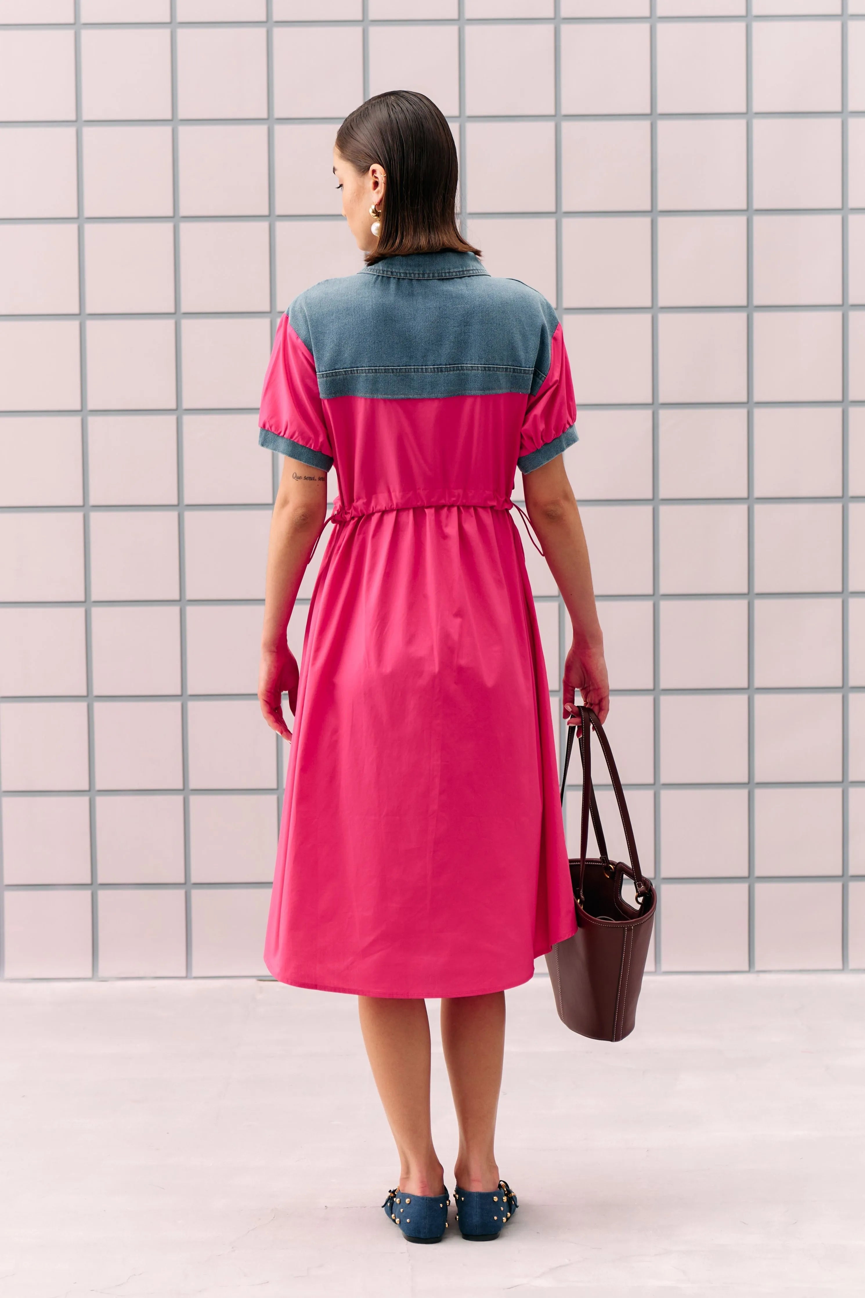 Fuscia Coron Dress