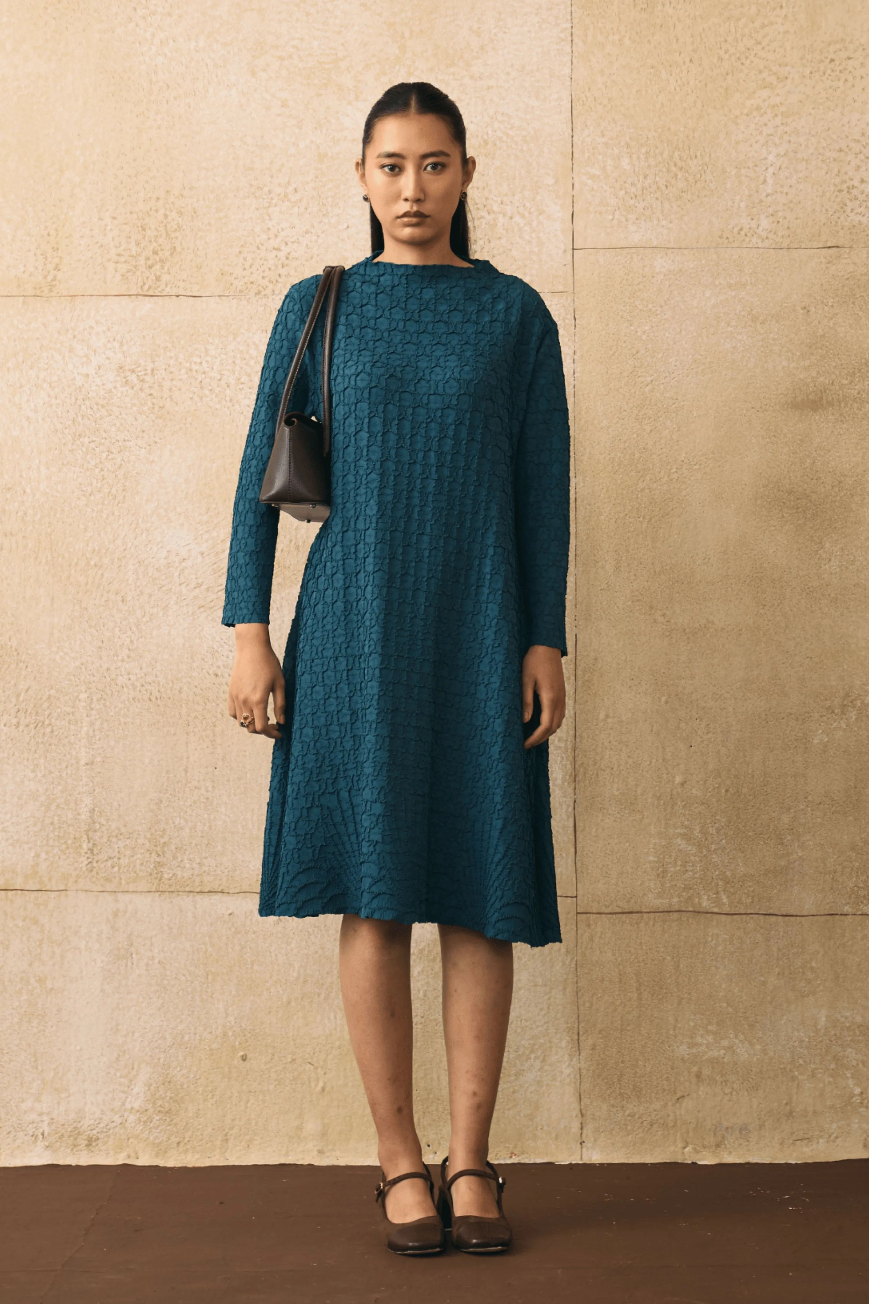 Blue Cors Dress
