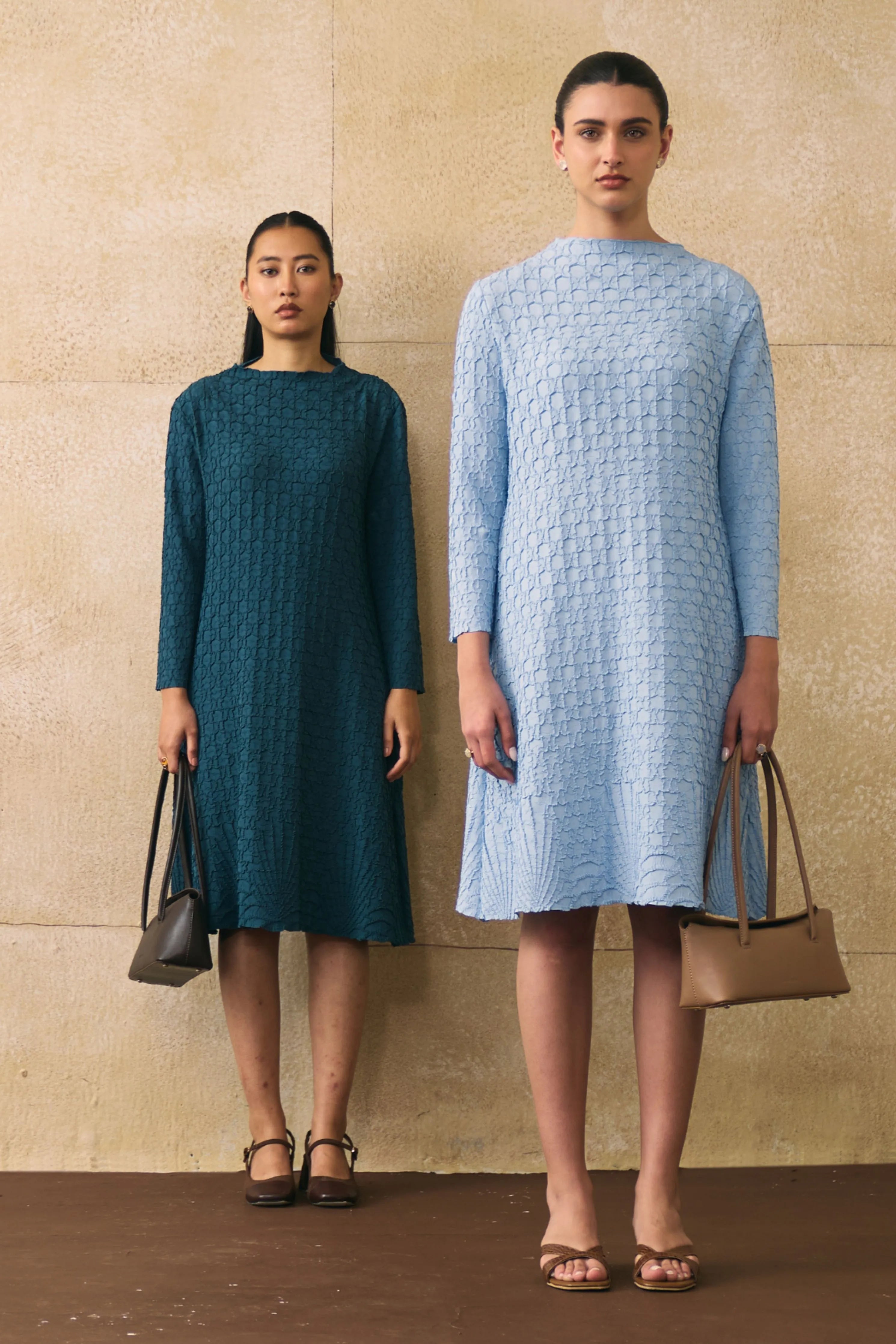 Blue Cors Dress
