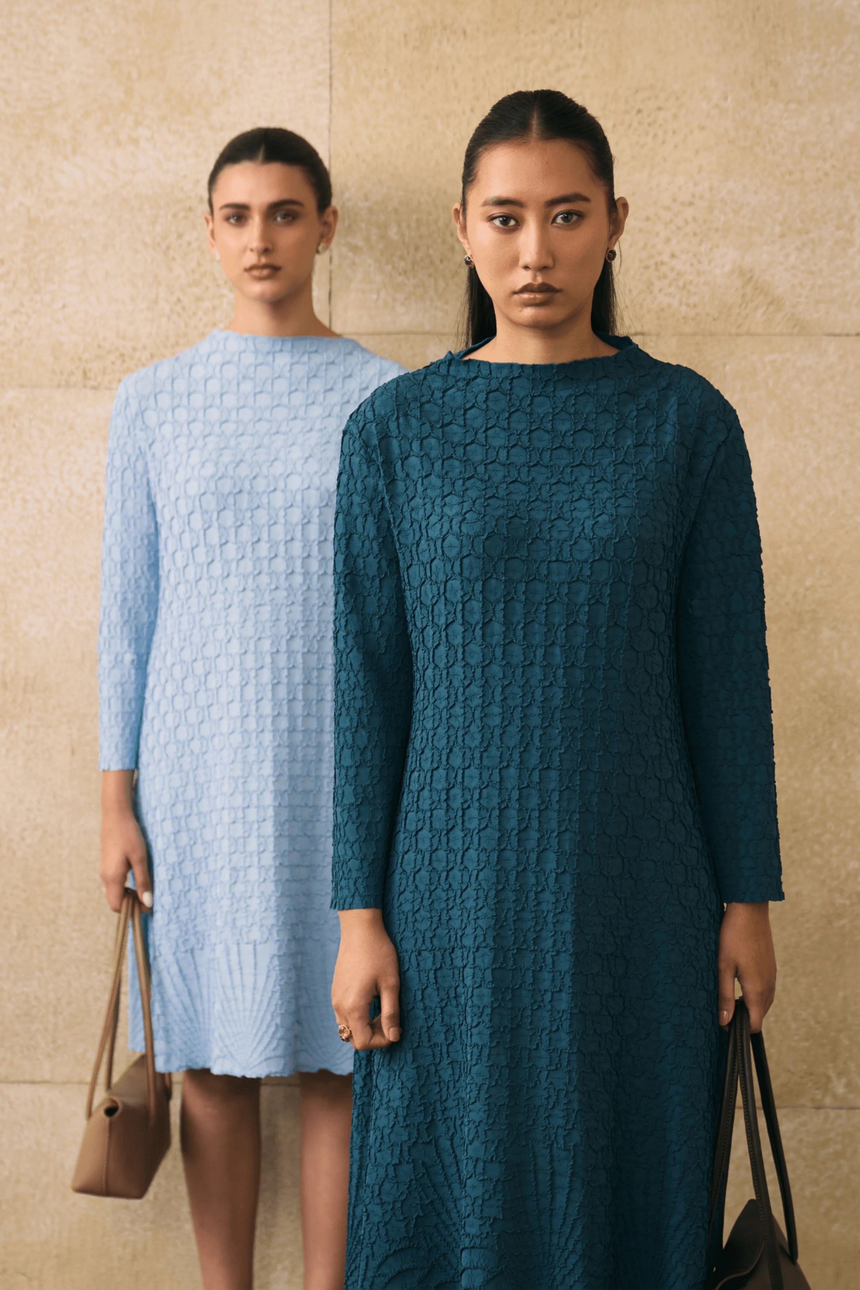 Blue Cors Dress