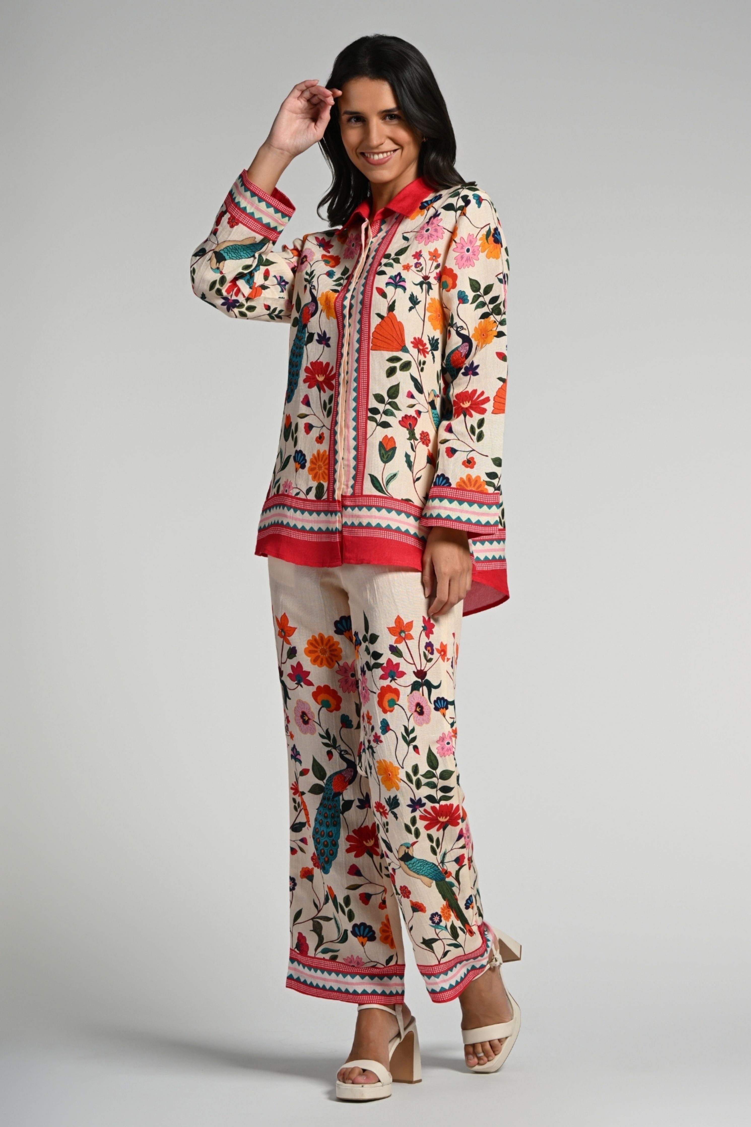Bageecha Linen Co-ord Set