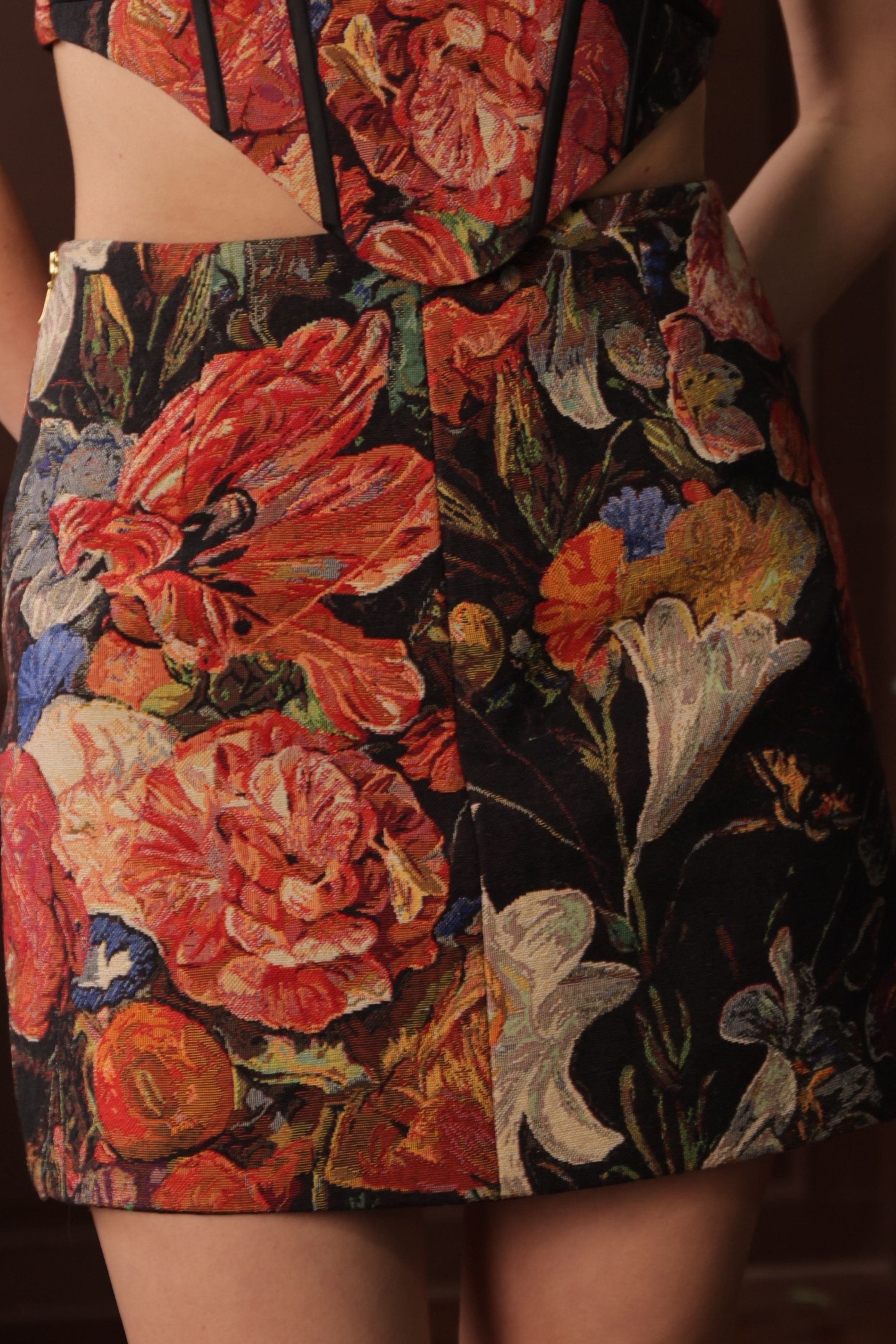 Onyx Charm Skirt Set