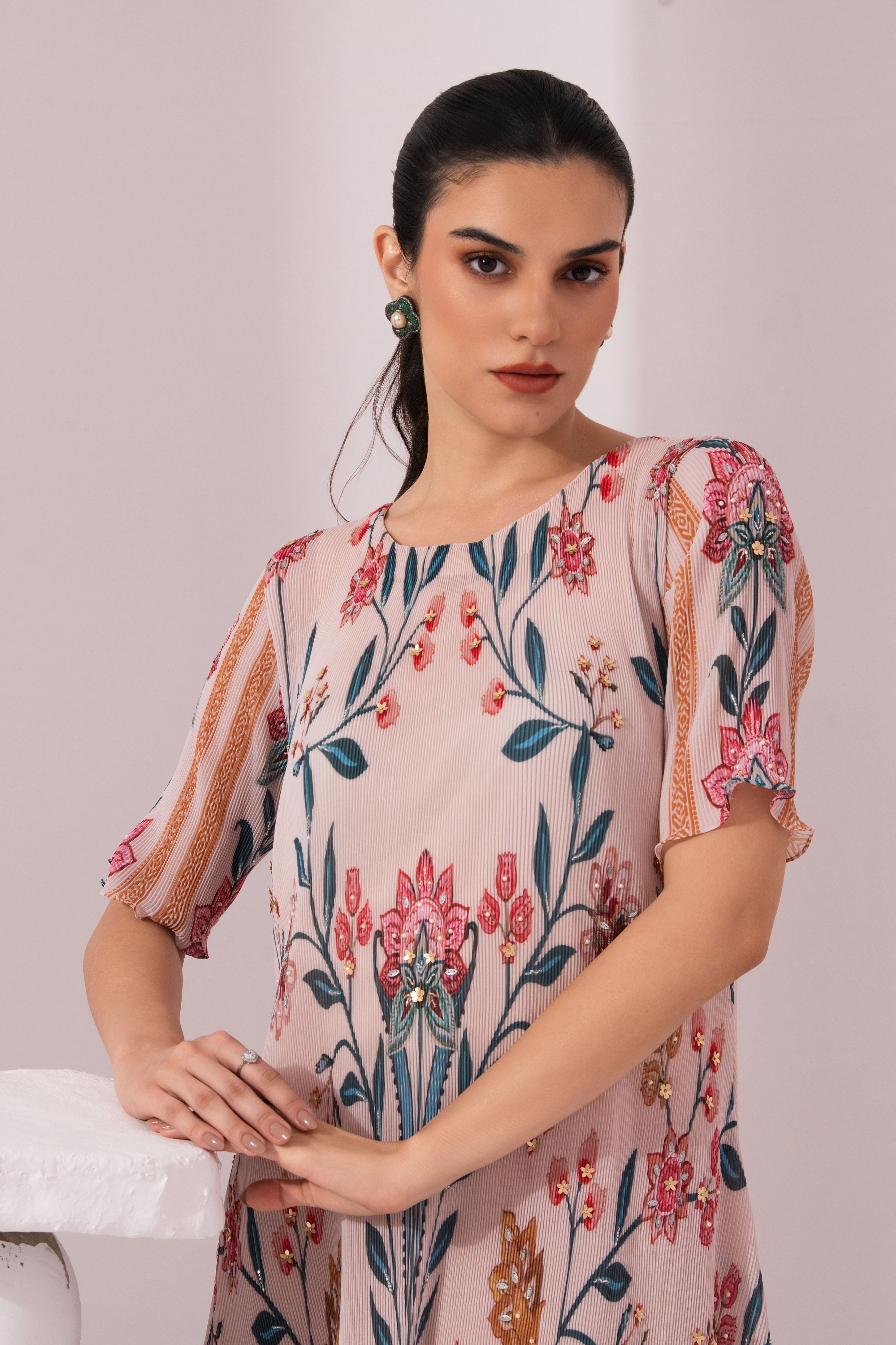 Checks & Whimsy Kurta Set