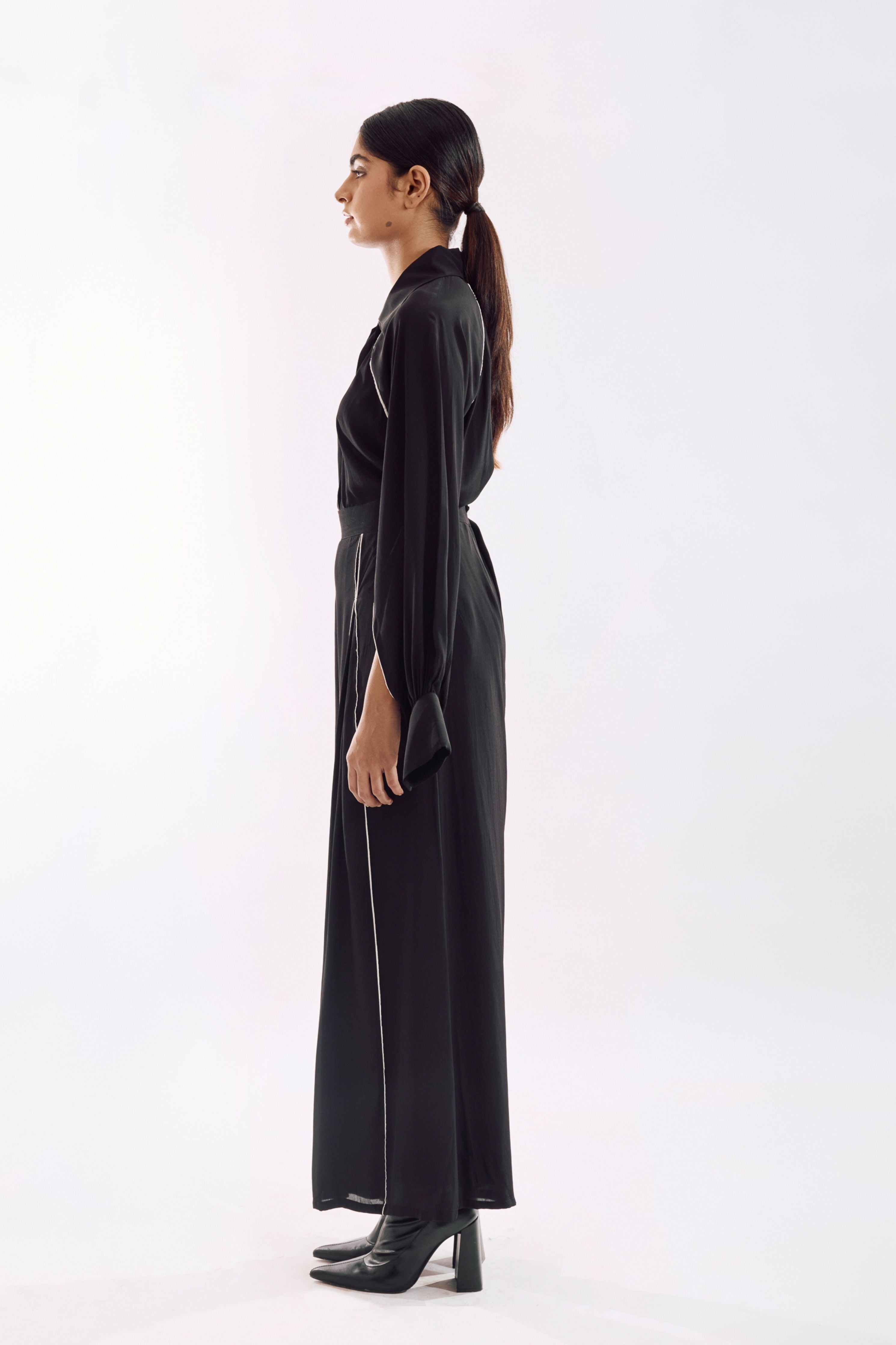 Black Cape Co-Ord set