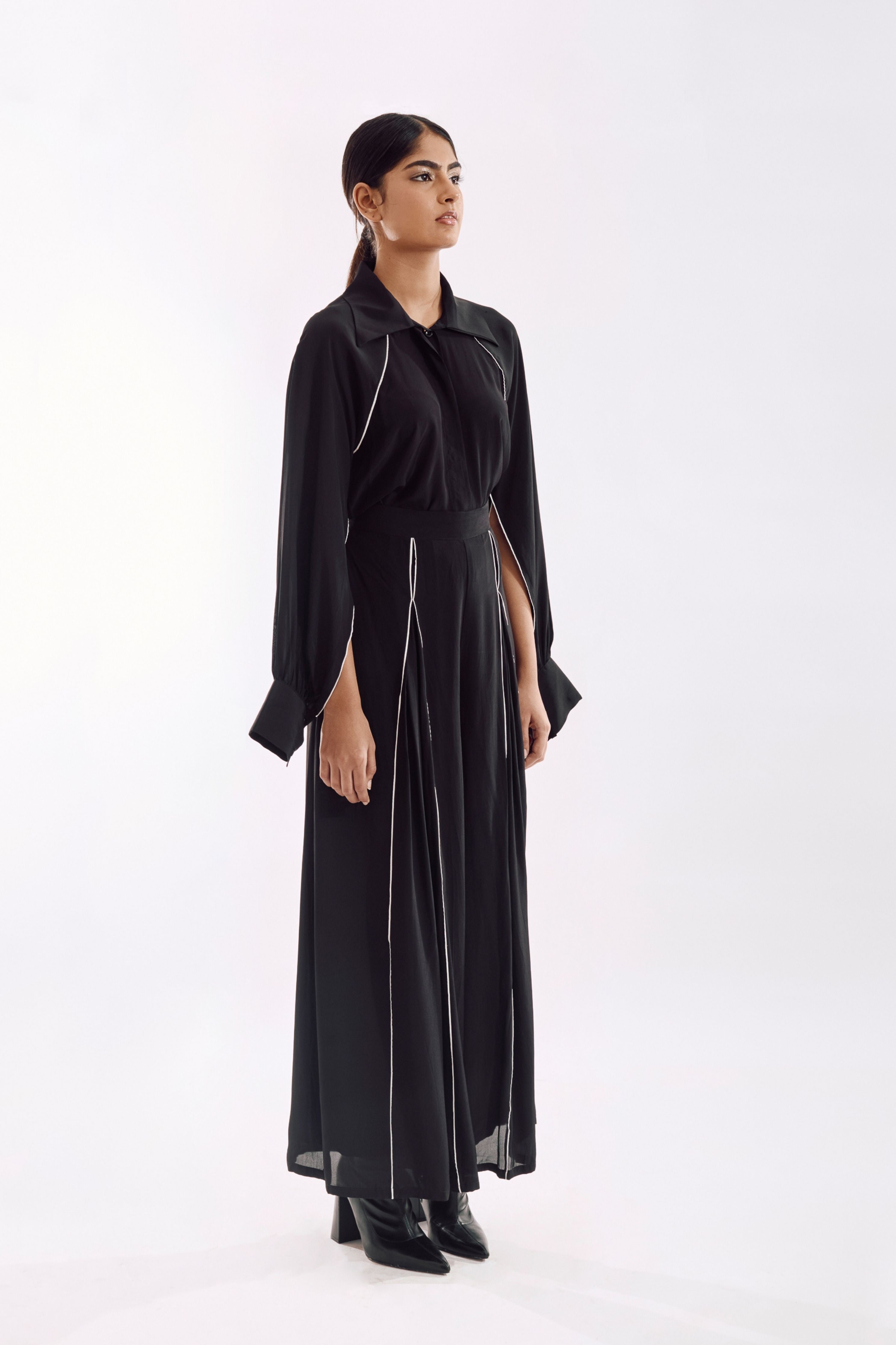 Black Cape Co-Ord set