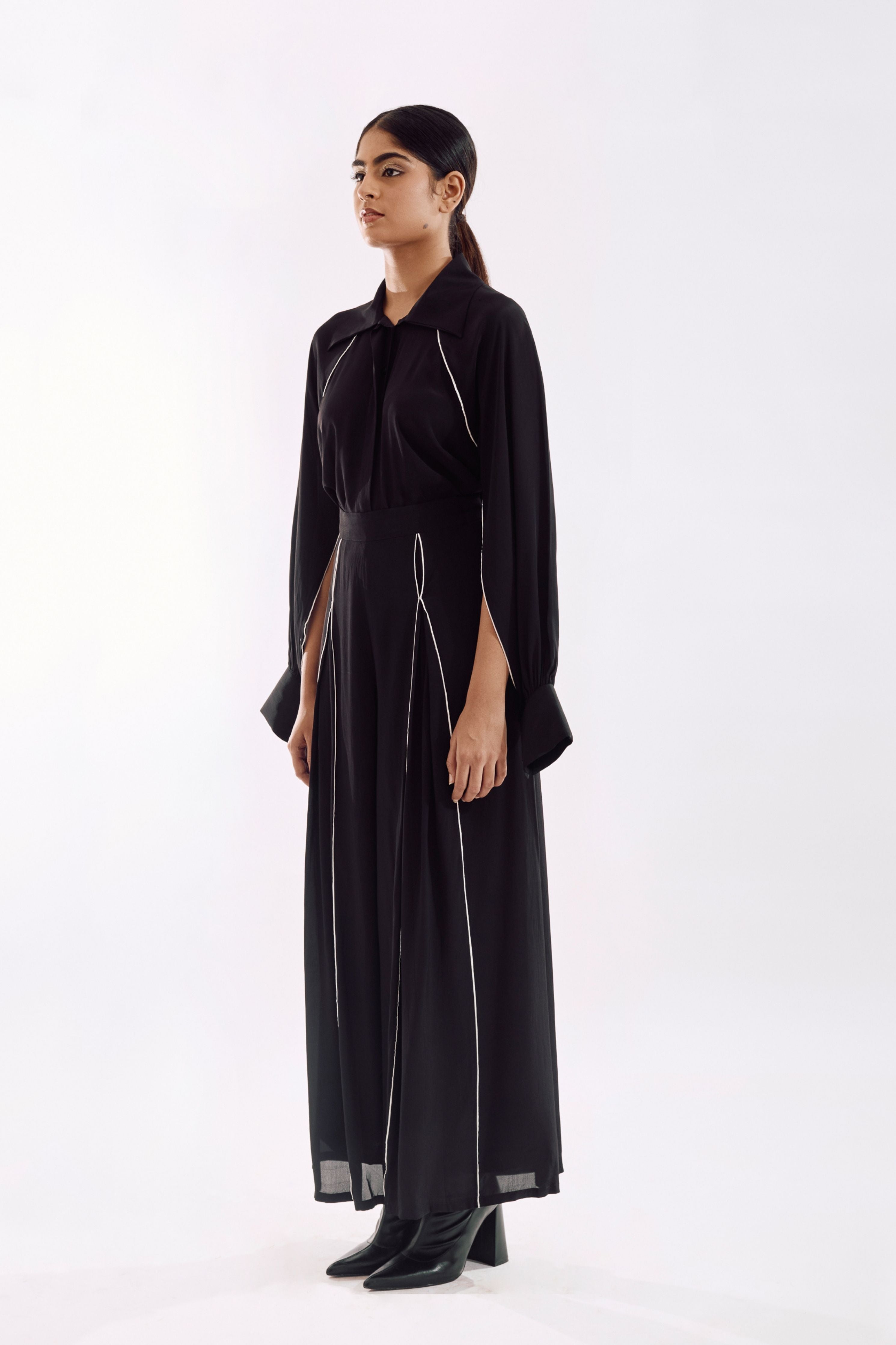 Black Cape Co-Ord set
