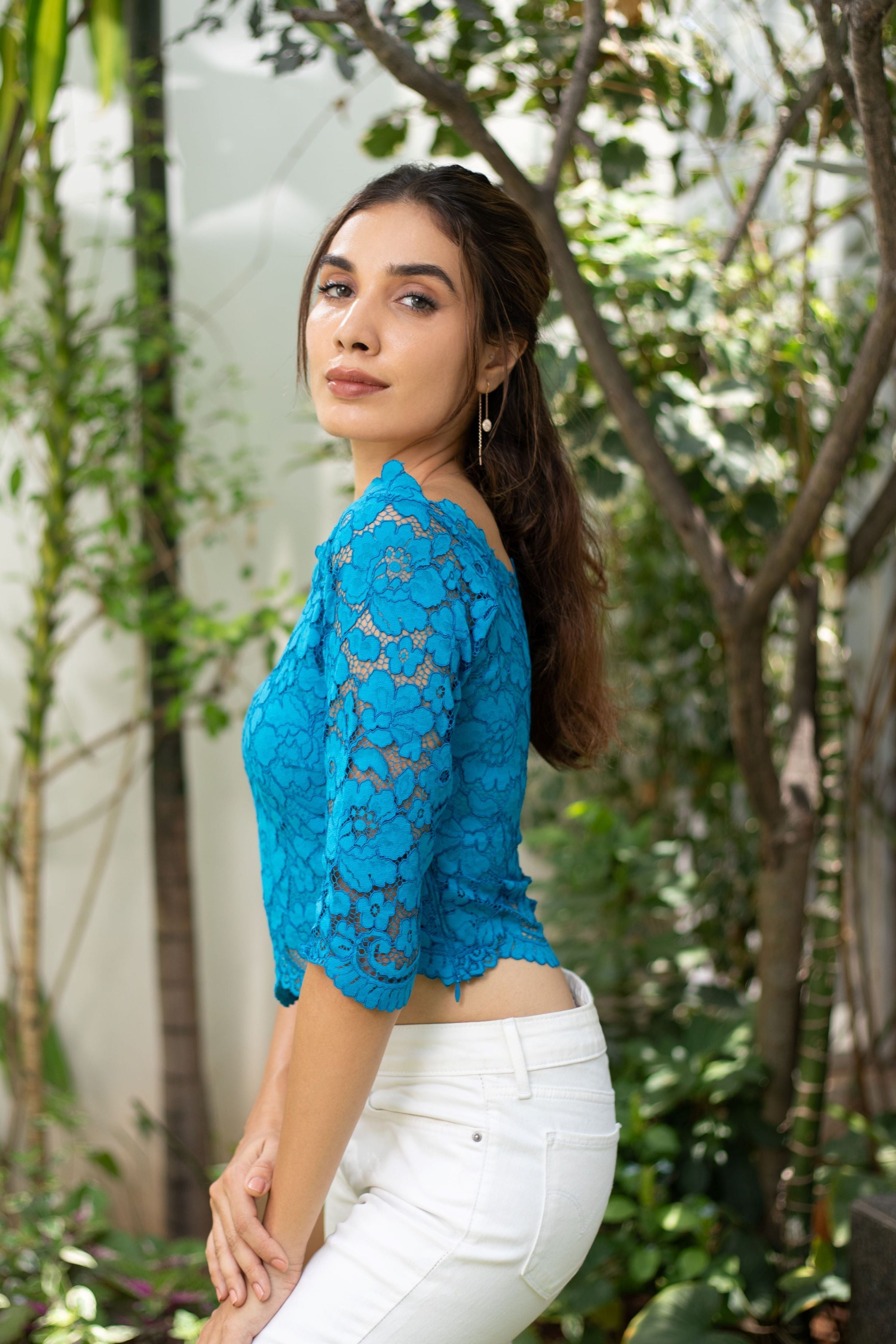 Charolette Blue Top