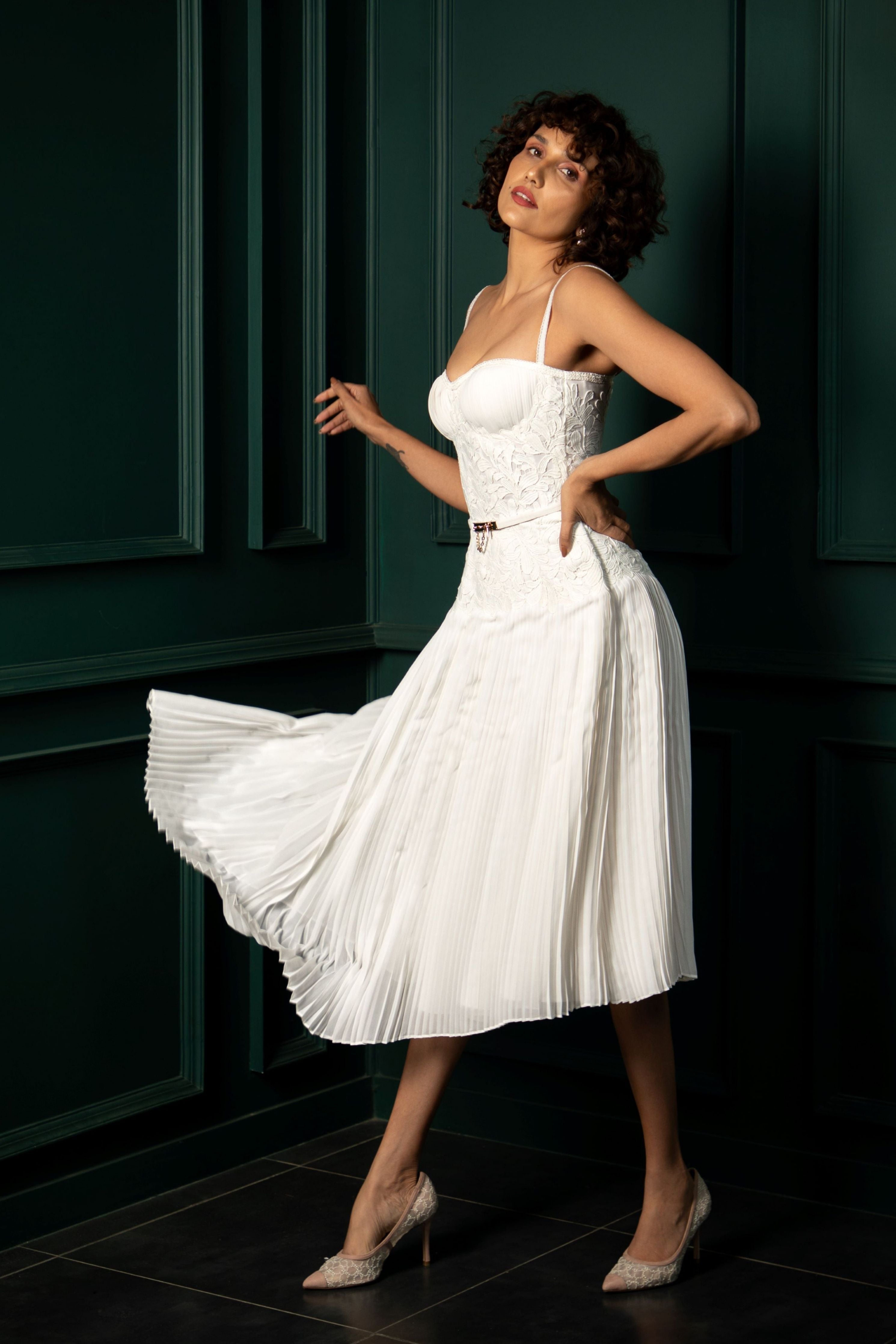 Charolette White Dress