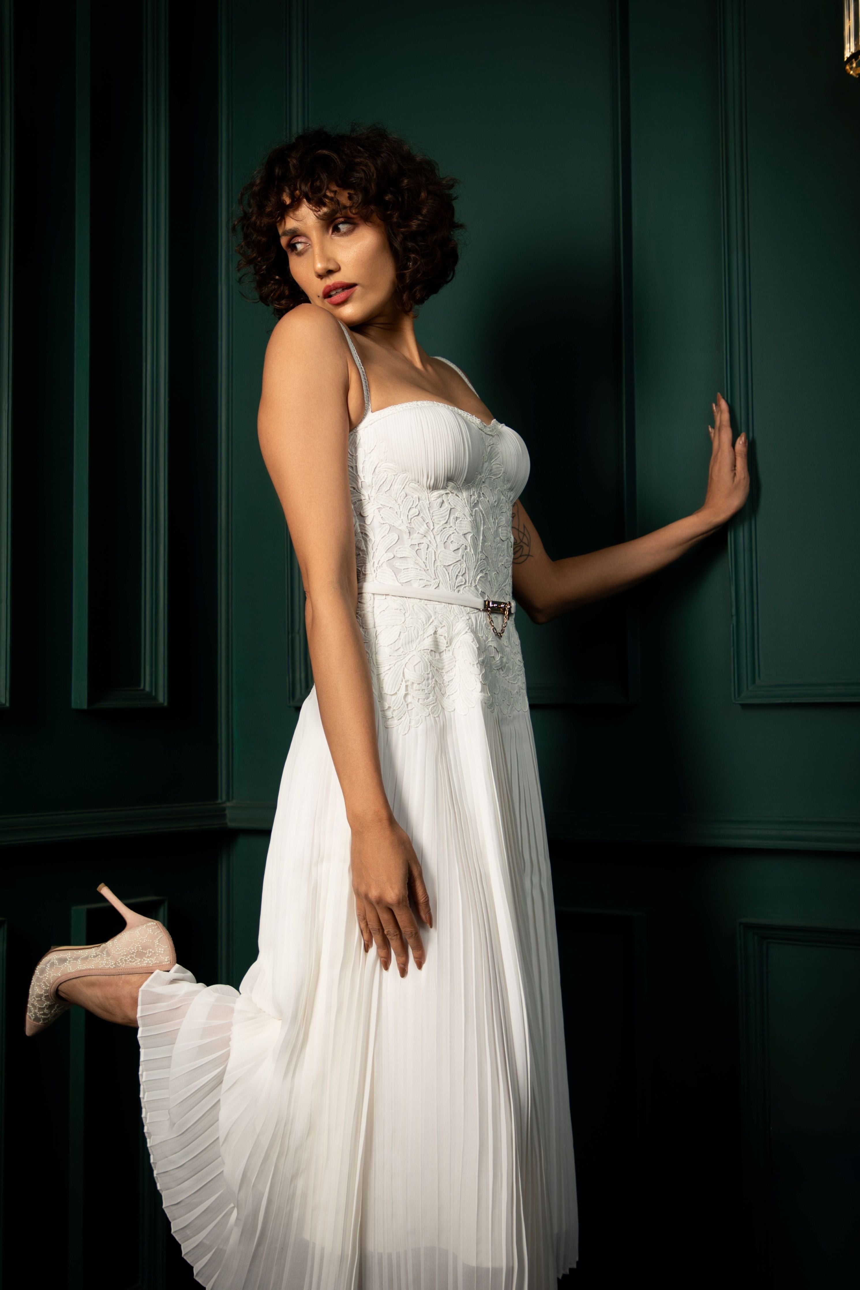 Charolette White Dress